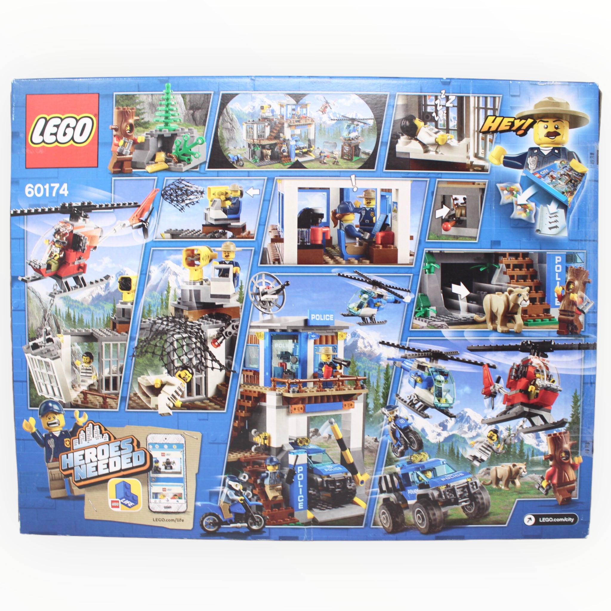 Mountain police headquarters lego hot sale