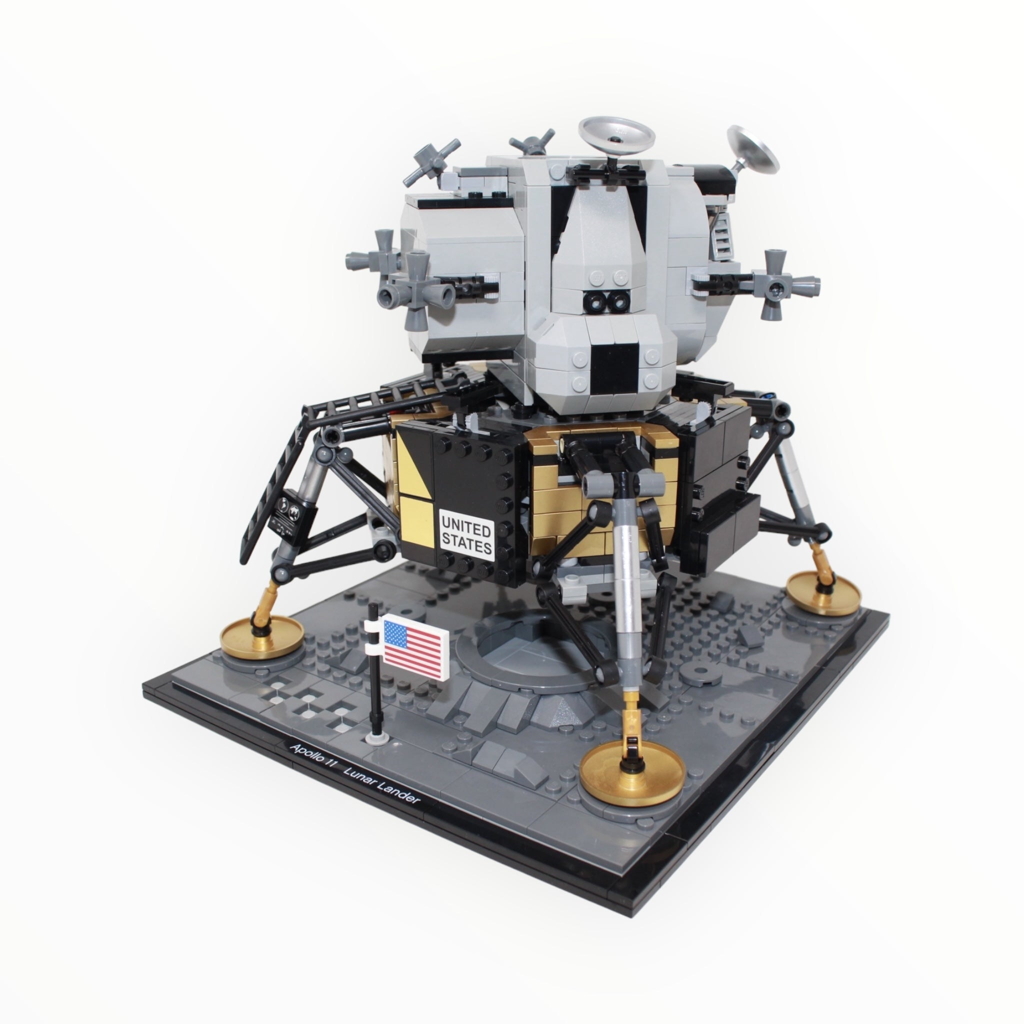 Used Set 10266 Creator NASA Apollo 11 Lunar Lander