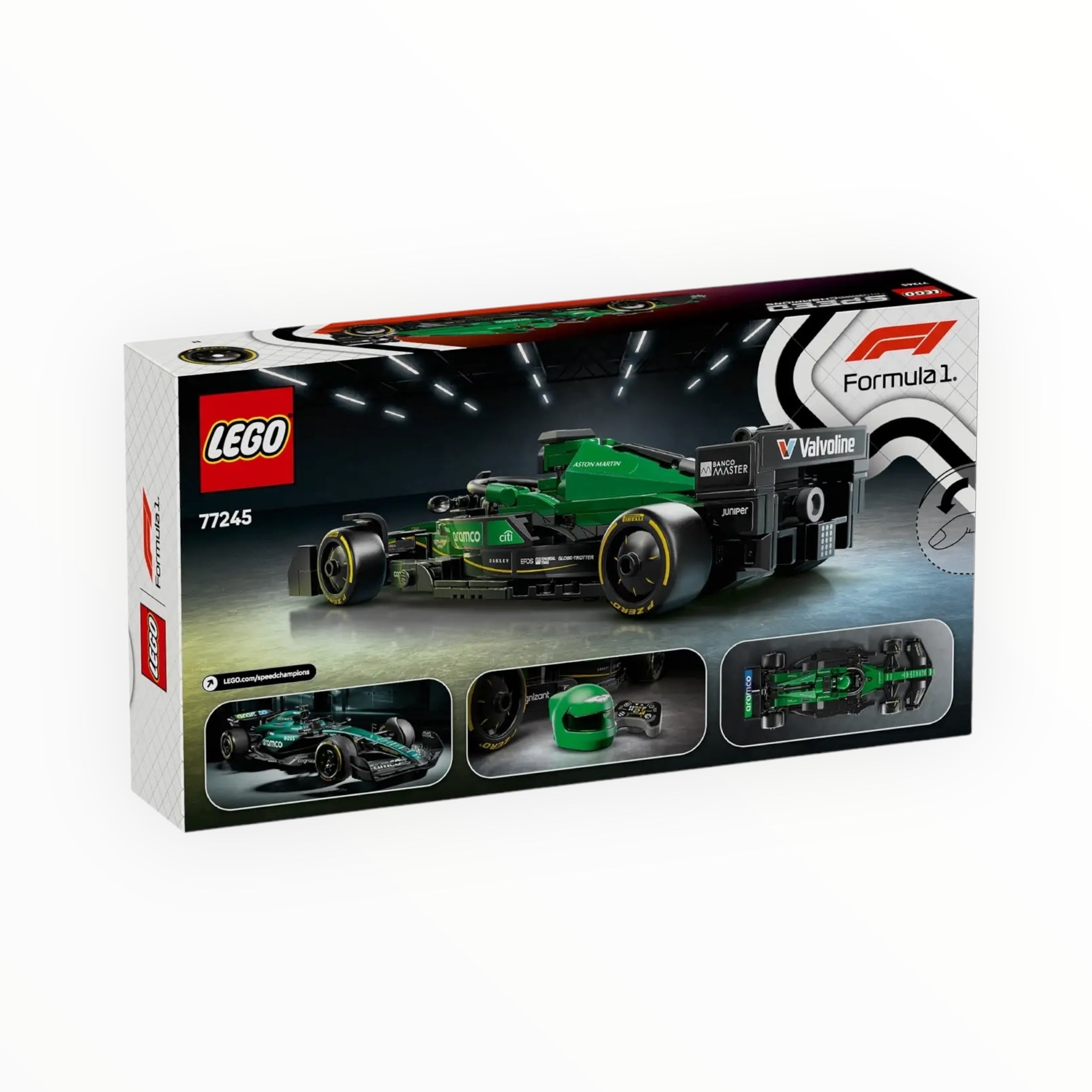 77245 Speed Champions Aston Martin Aramco F1 AMR24 Race Car