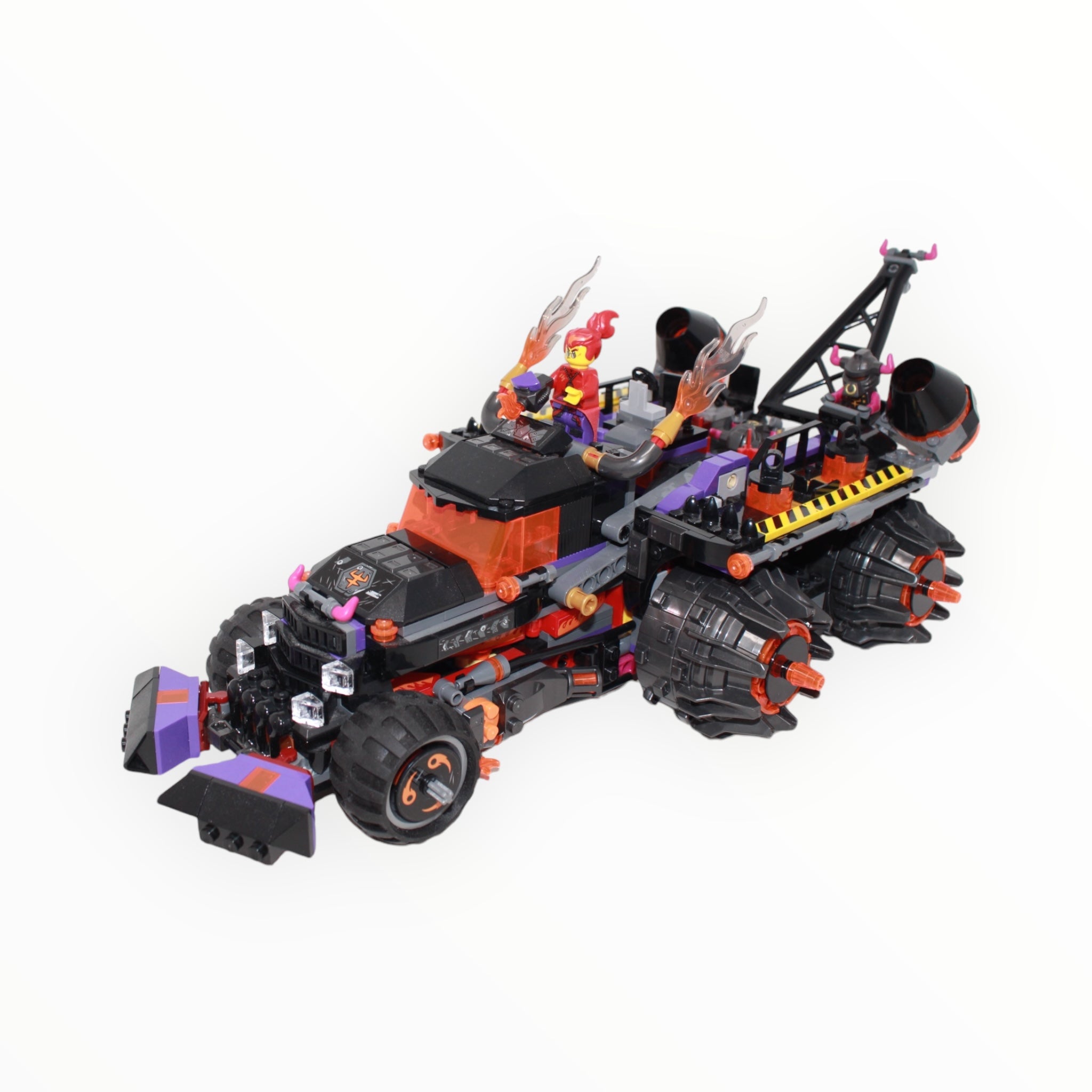 Used Set 80011 Monkie Kid Red Son’s Inferno Truck