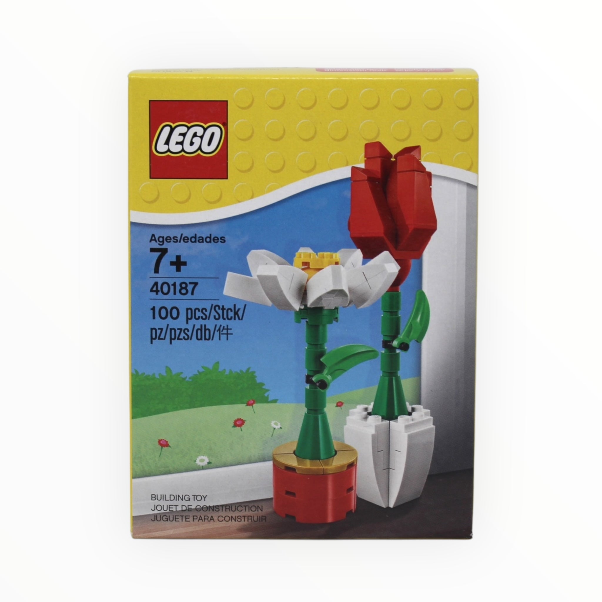 Retired Set 40187 LEGO Flower Display