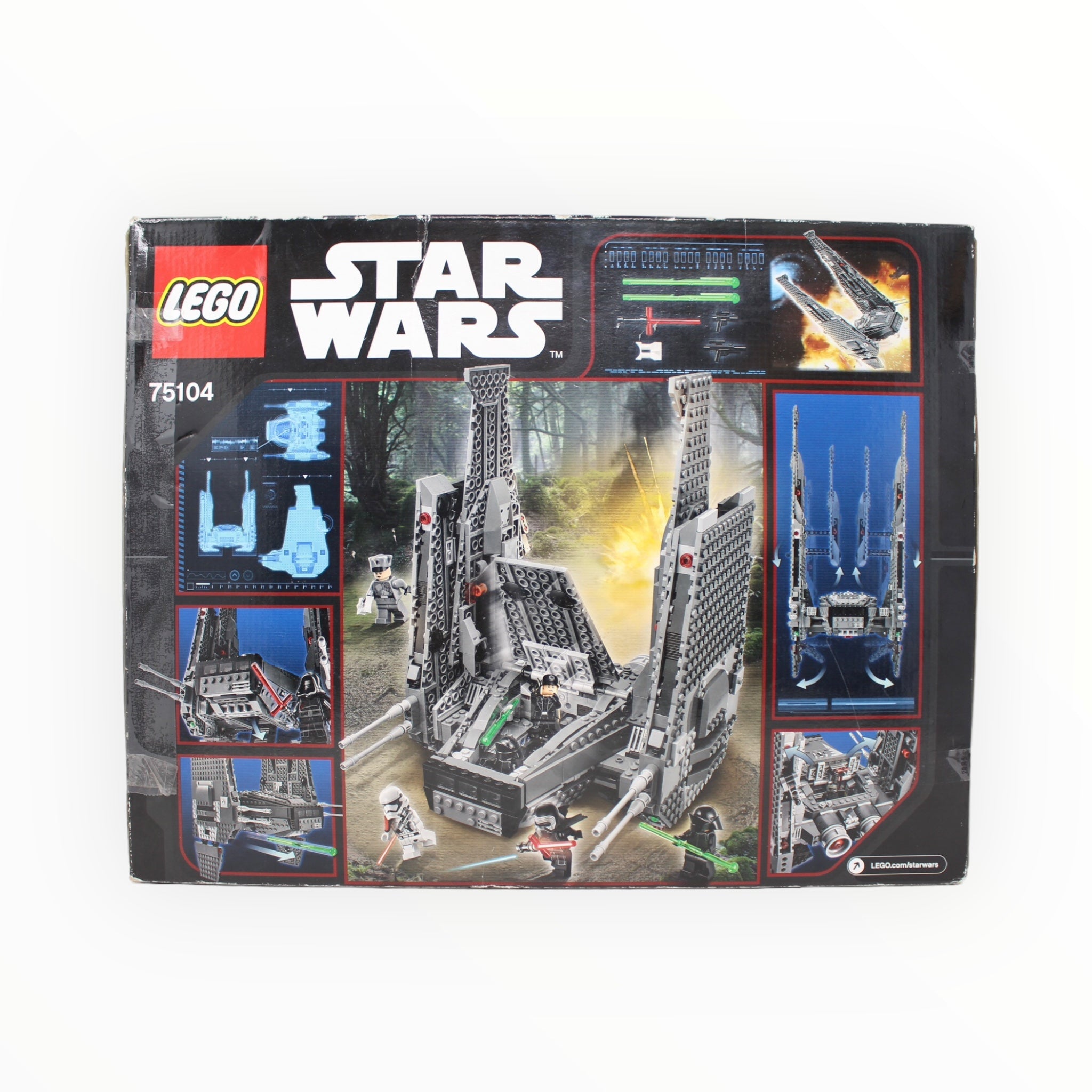 Star Wars Kylo Ren's Command Shuttle 75104 shops - Sealed