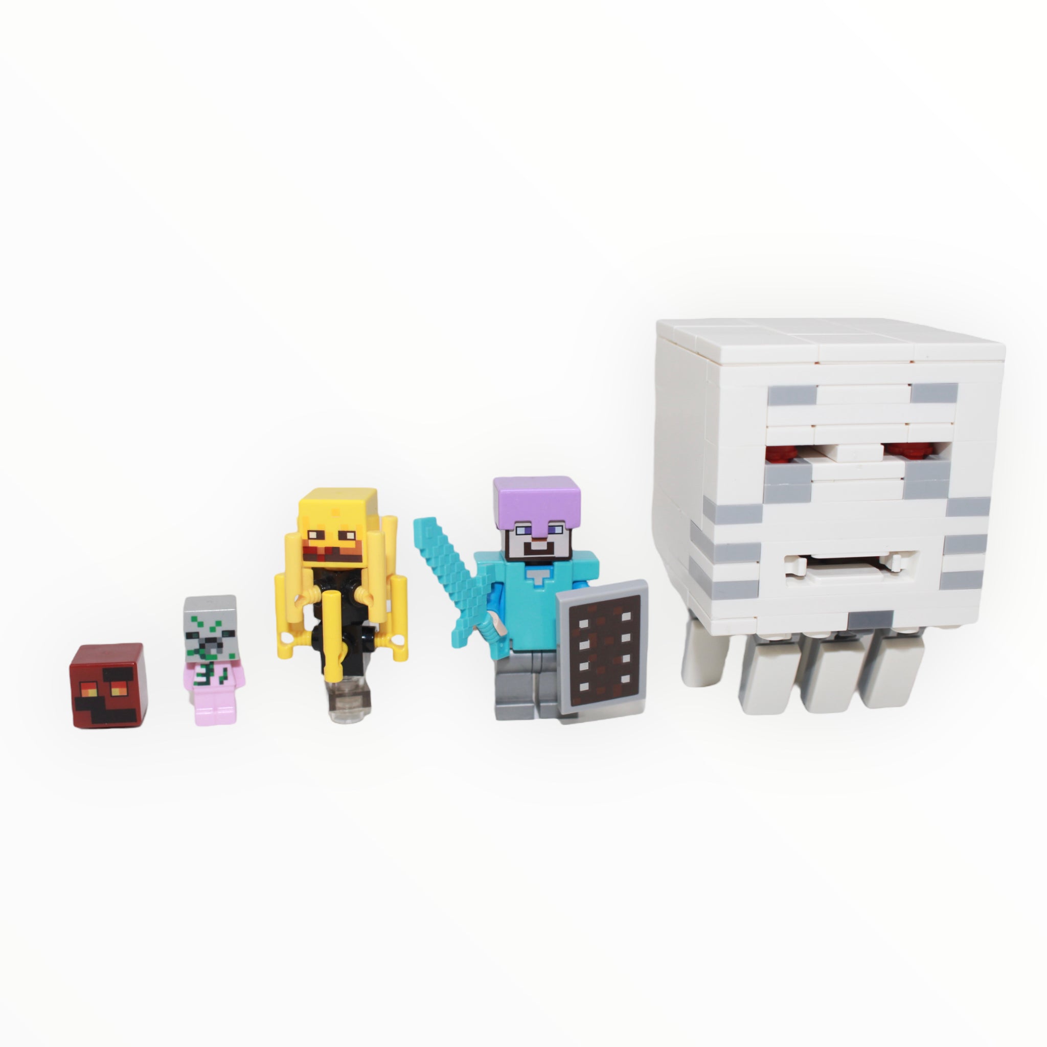 Used Set 21143 Minecraft The Nether Portal