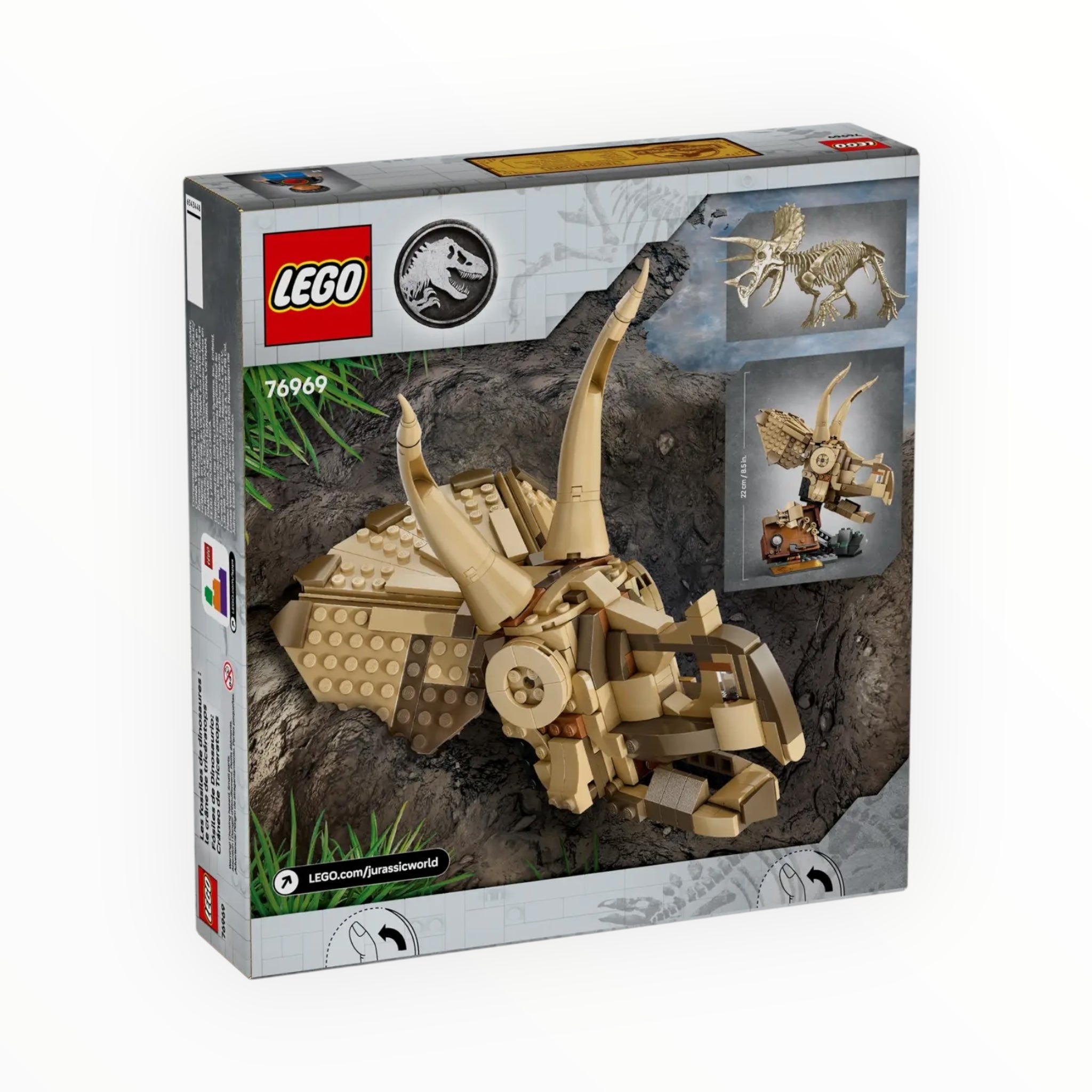 76969 Jurassic World Dinosaur Fossils: Triceratops Skull