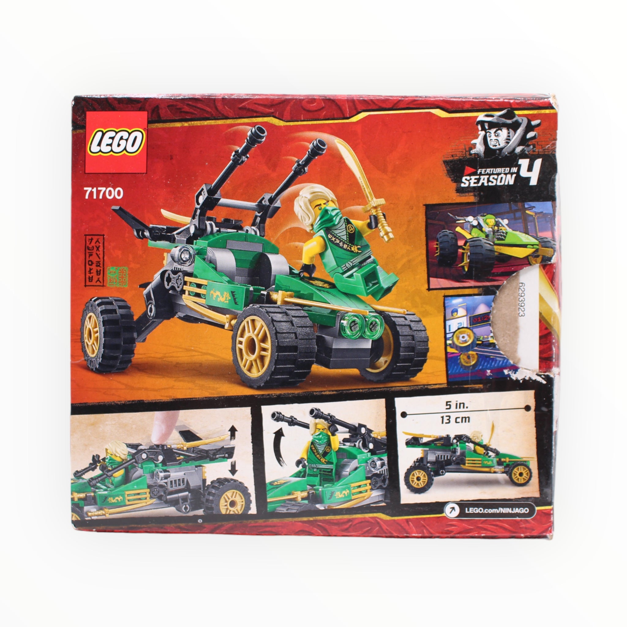 Lego 71700 best sale ninjago jungle raiders