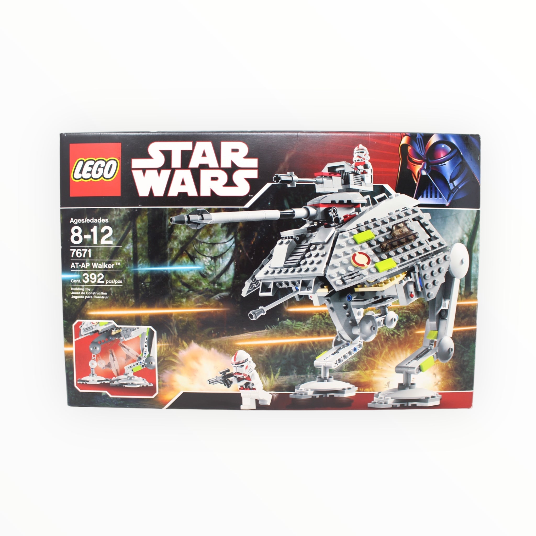 Certified Used Set 7671 Star Wars AT AP Walker