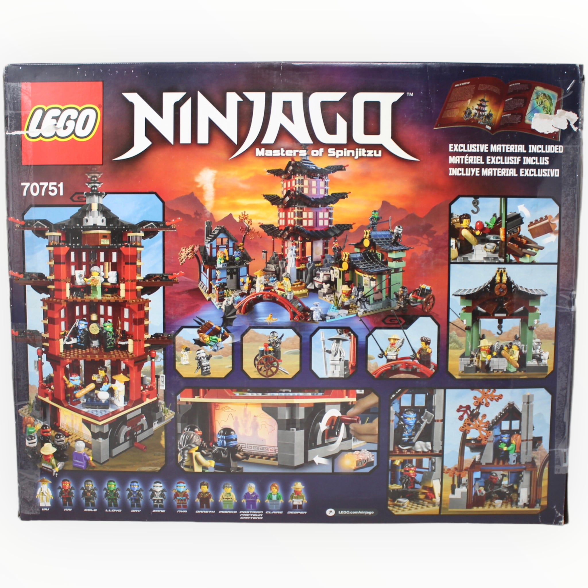 Lego ninjago set discount 70751