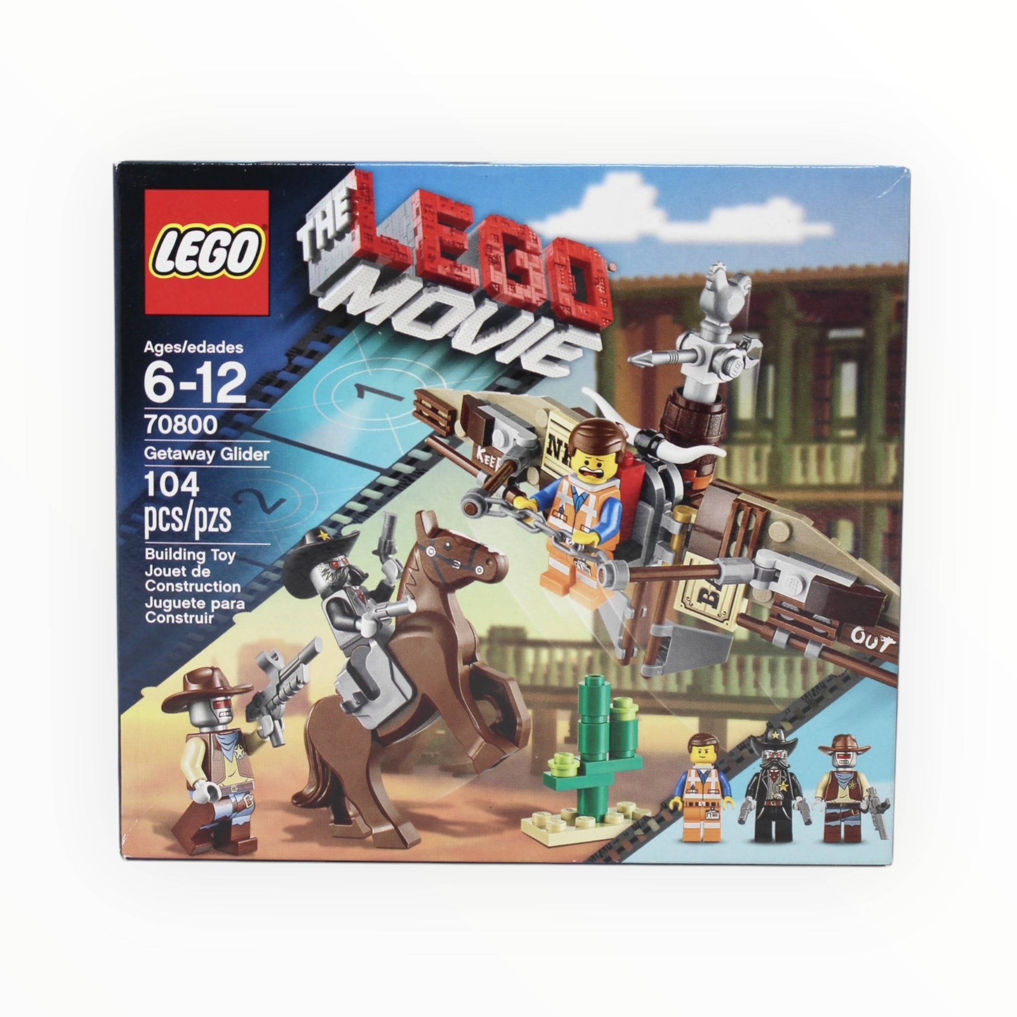 Retired Set 70800 The LEGO Movie Getaway Glider