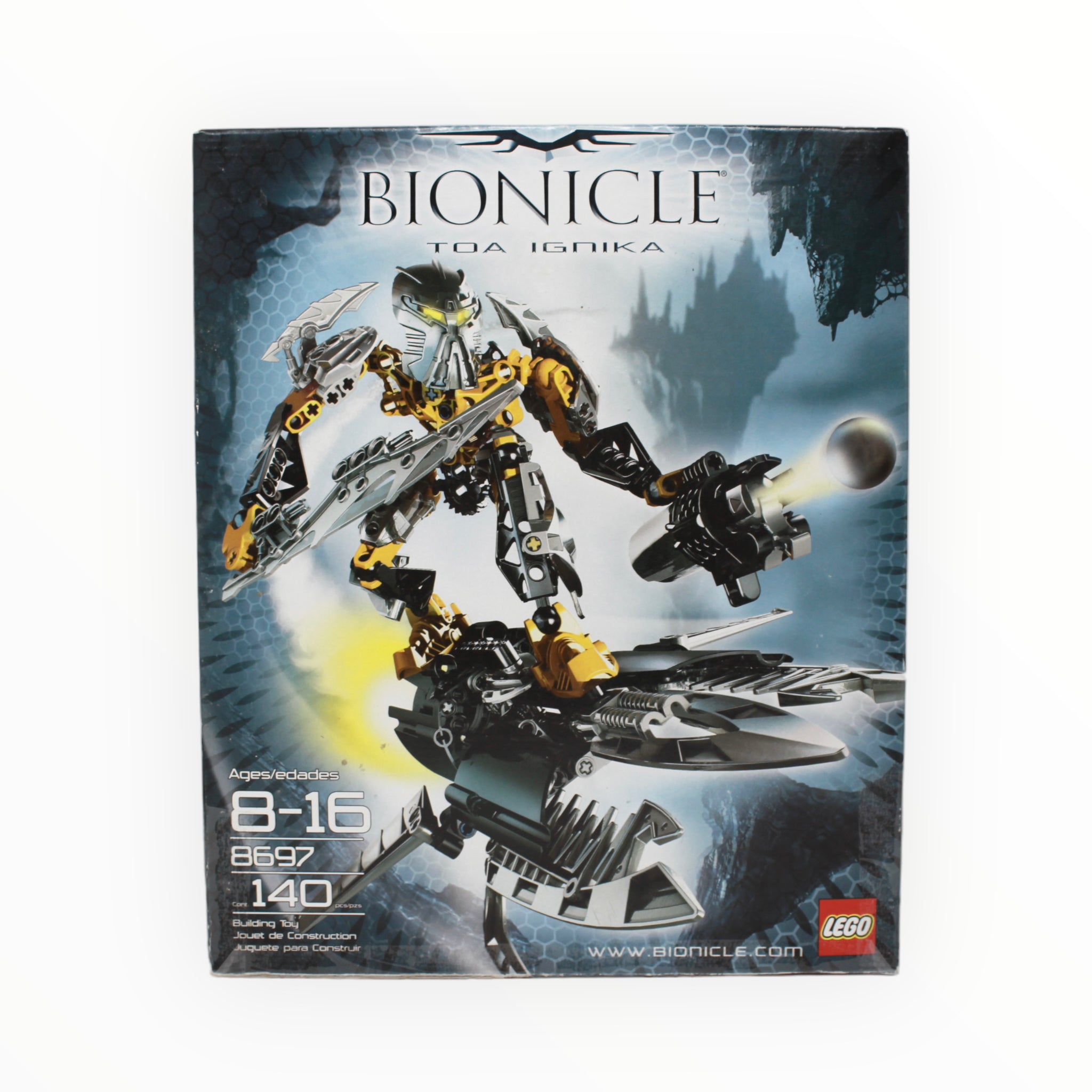 Certified Used Set 8697 Bionicle Toa Ignika