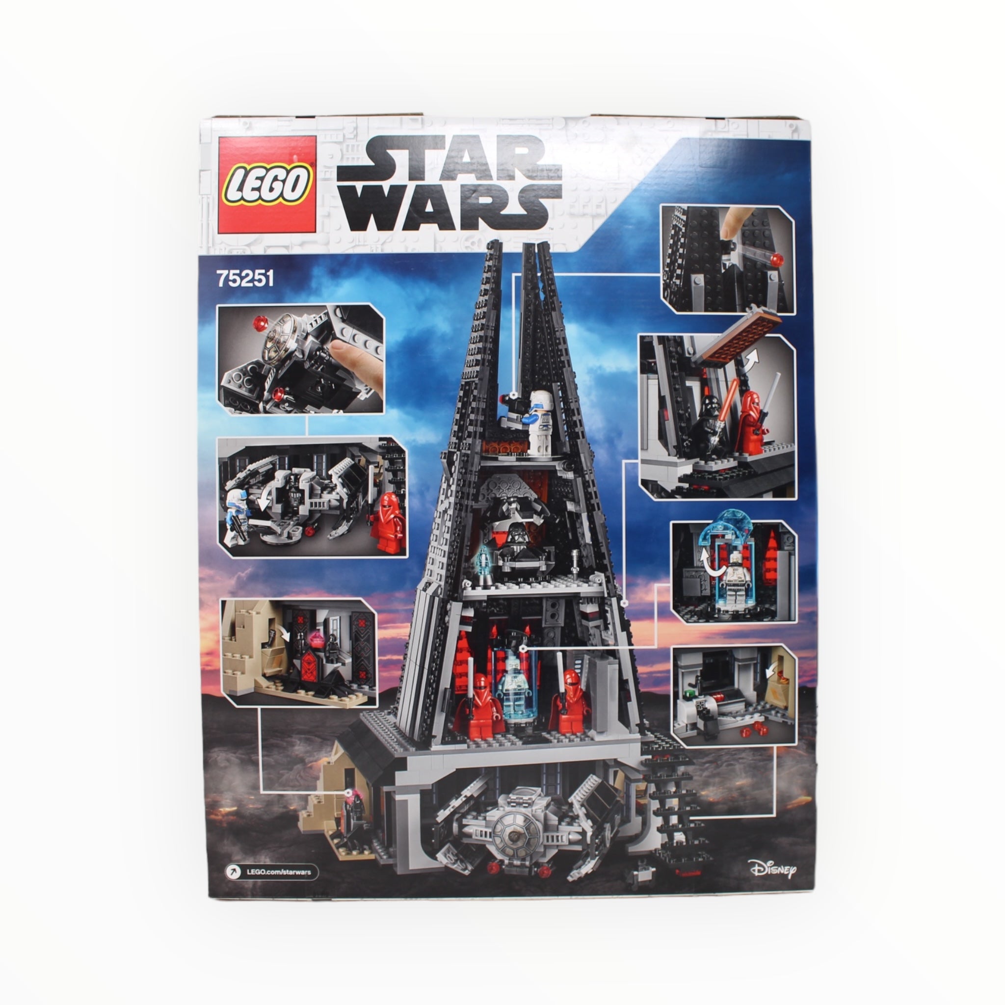 Deals RETIRED Star Wars Darth Vader’s Castle 75251