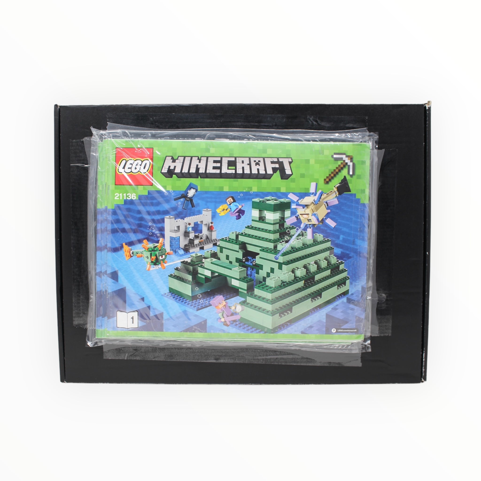 Certified Used Set 21136 Minecraft The Ocean Monument (no box, most bags sealed)