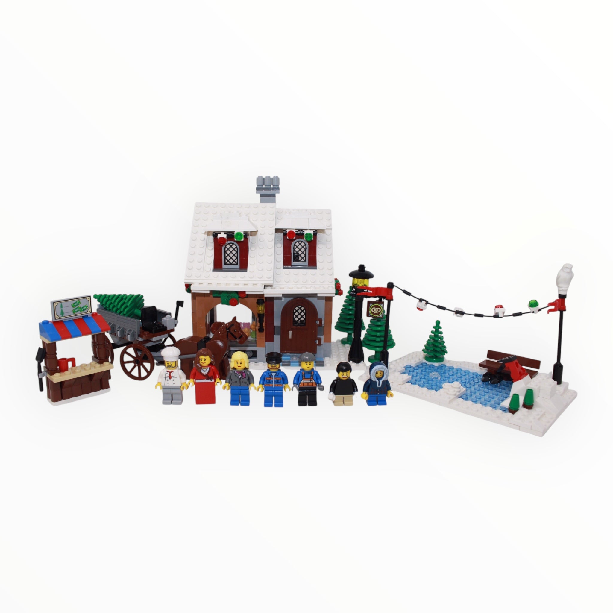 Used Set 10216 Creator Winter Village Bakery