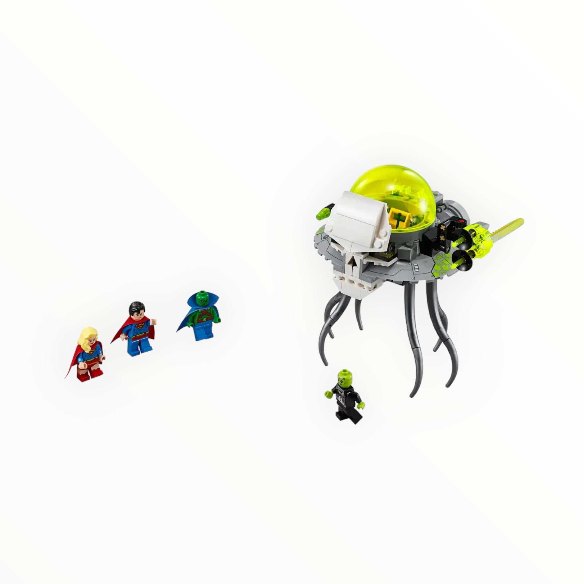 Retired Set 76040 DC Super Heroes Brainiac Attack