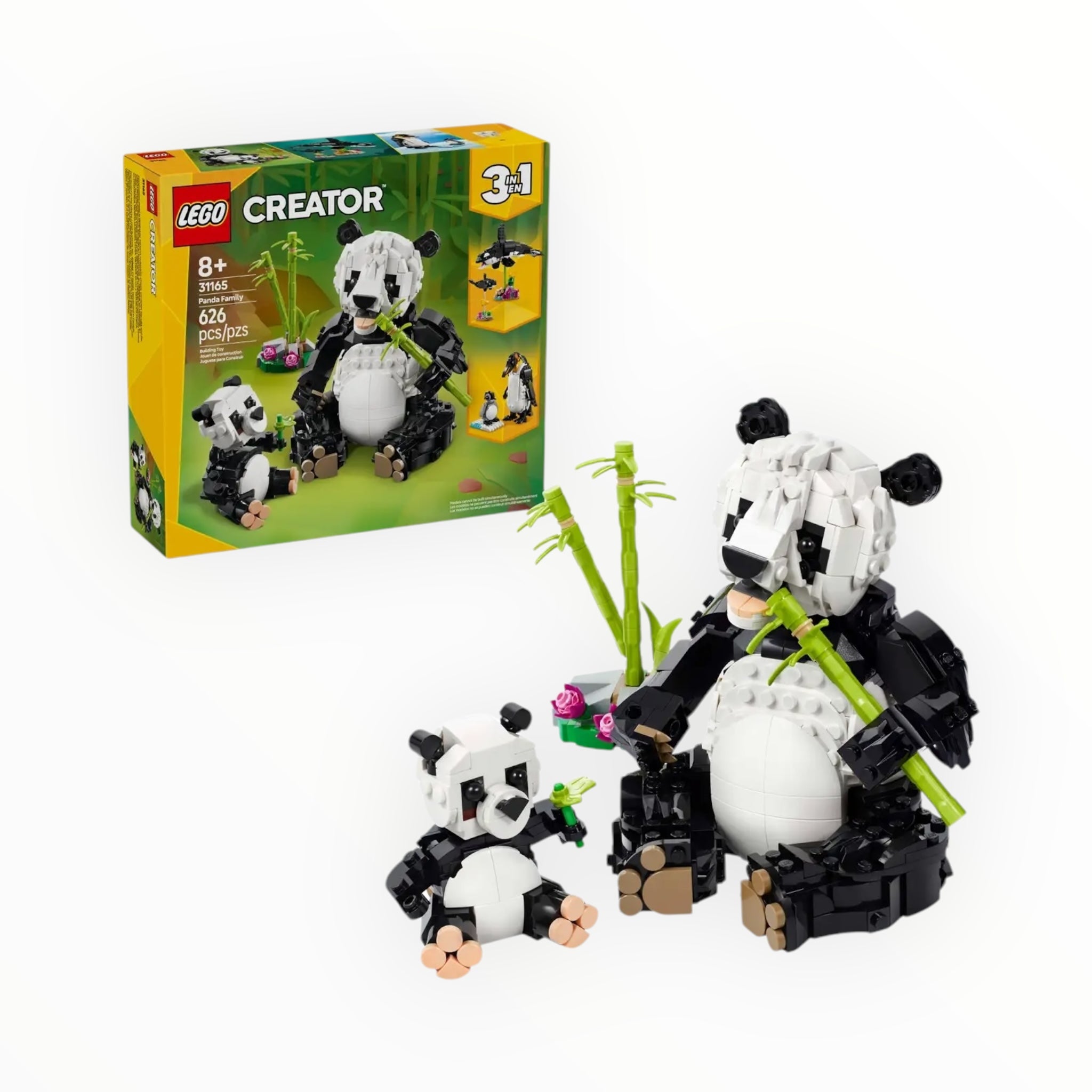 31165 Creator Wild Animals: Panda Family