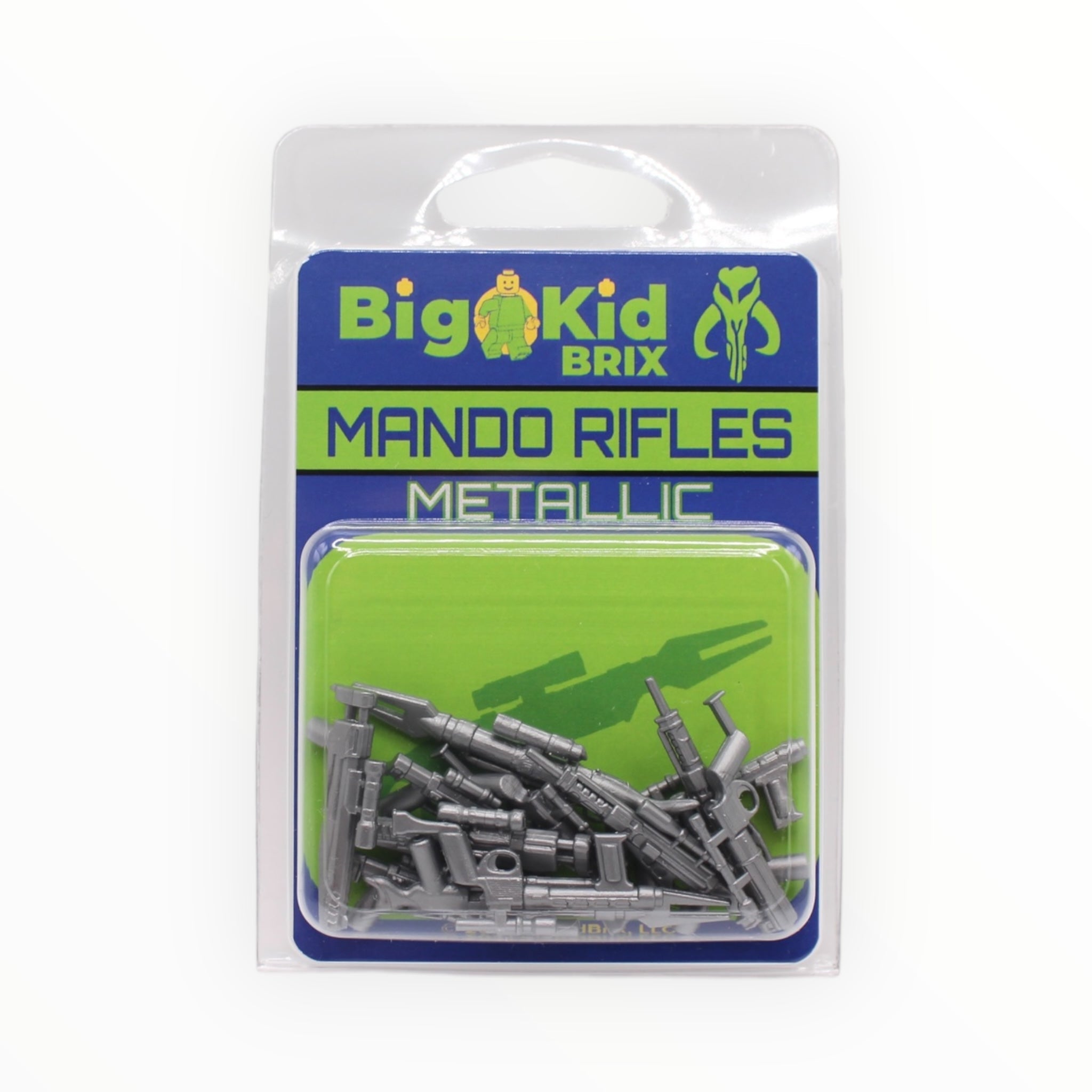 BigKidBrix Mando Weapon Packs (pick a pack and color)