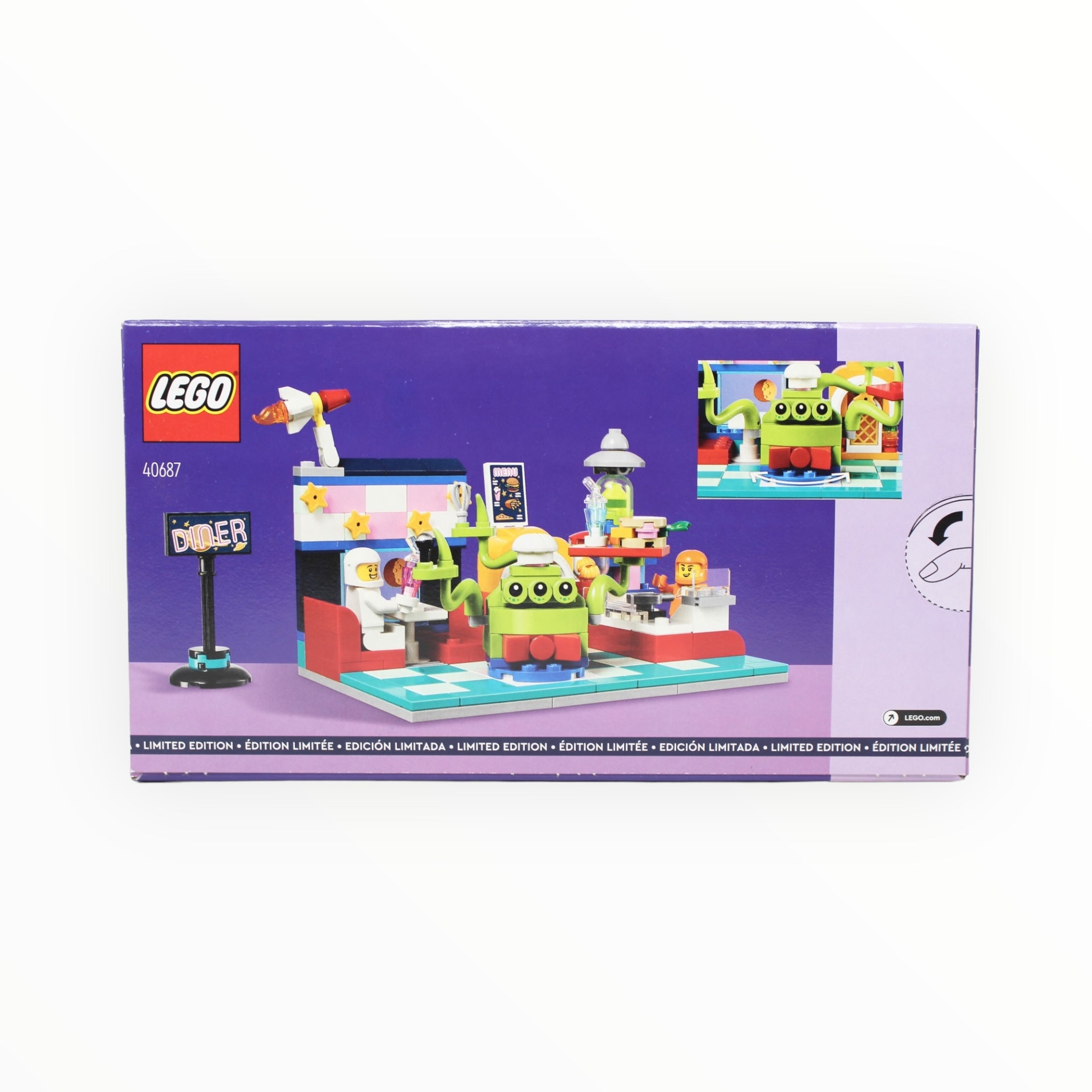 Retired Set 40687 LEGO Alien Space Diner