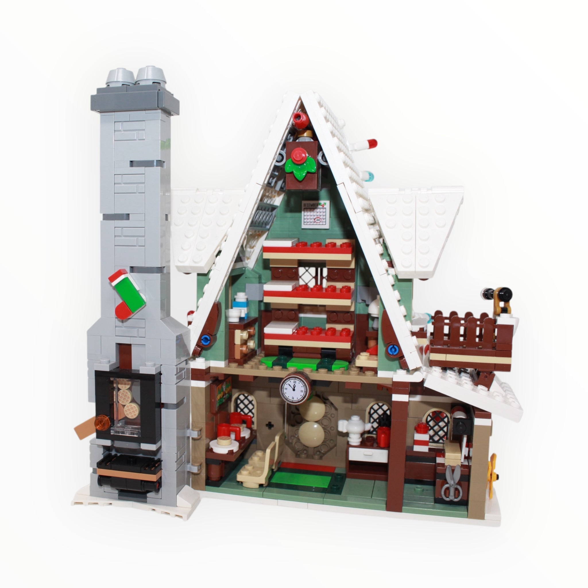 Used Set 10275 Icons Elf Club House