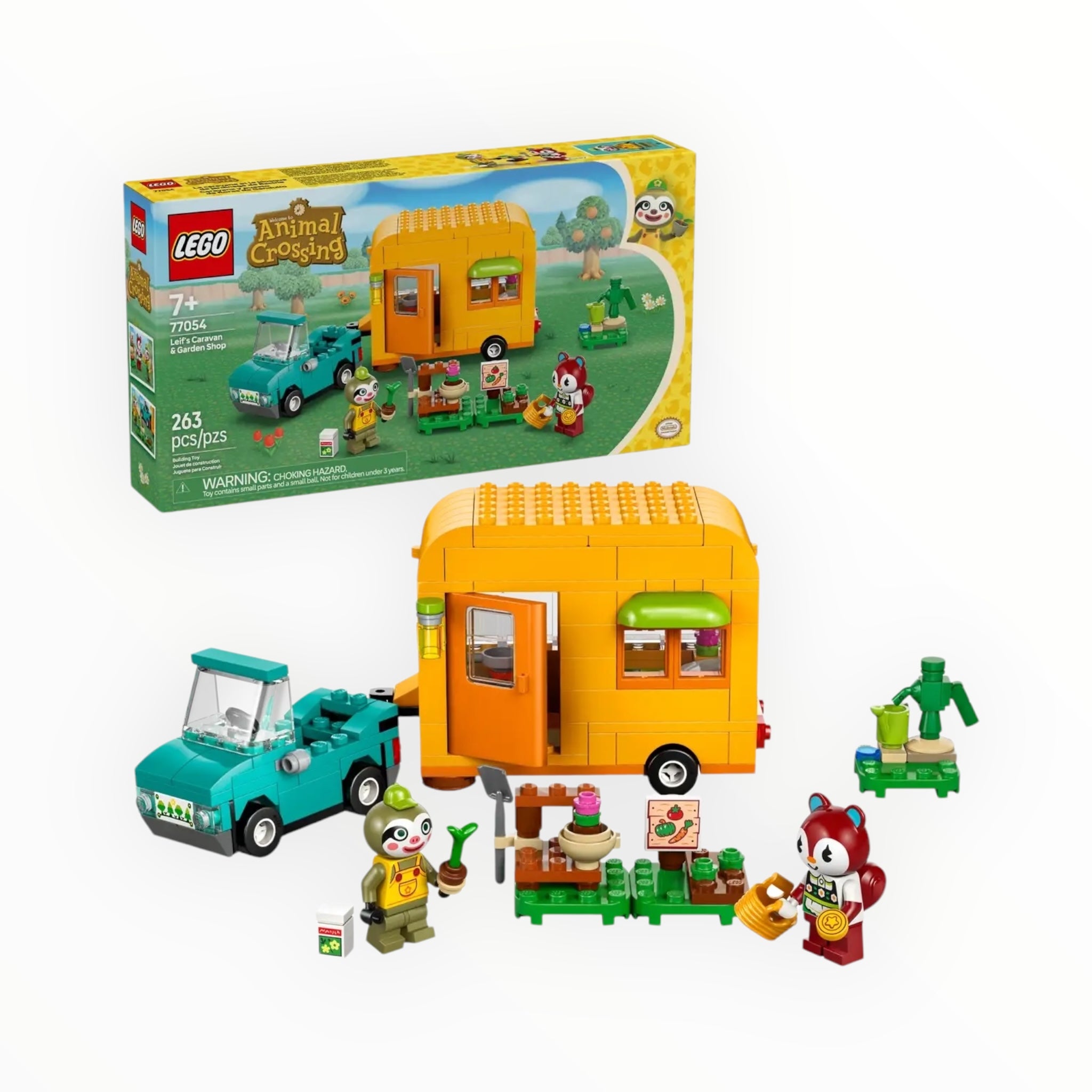 77054 Animal Crossing Leif’s Caravan & Garden Shop