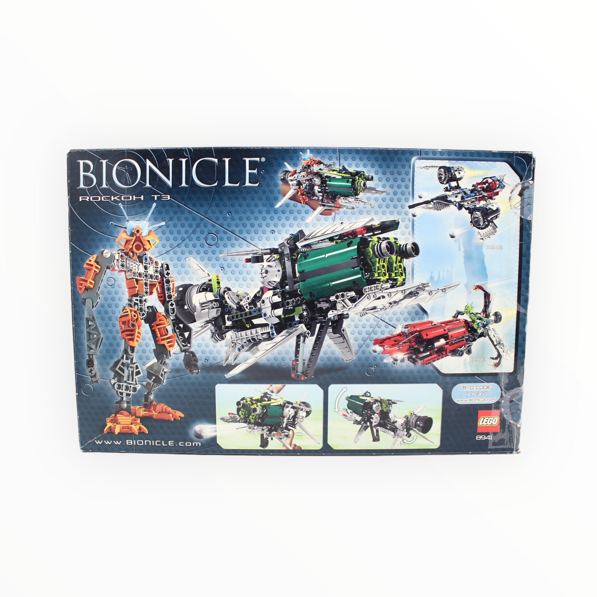 Certified Used Set 8941 Bionicle Rockoh T3