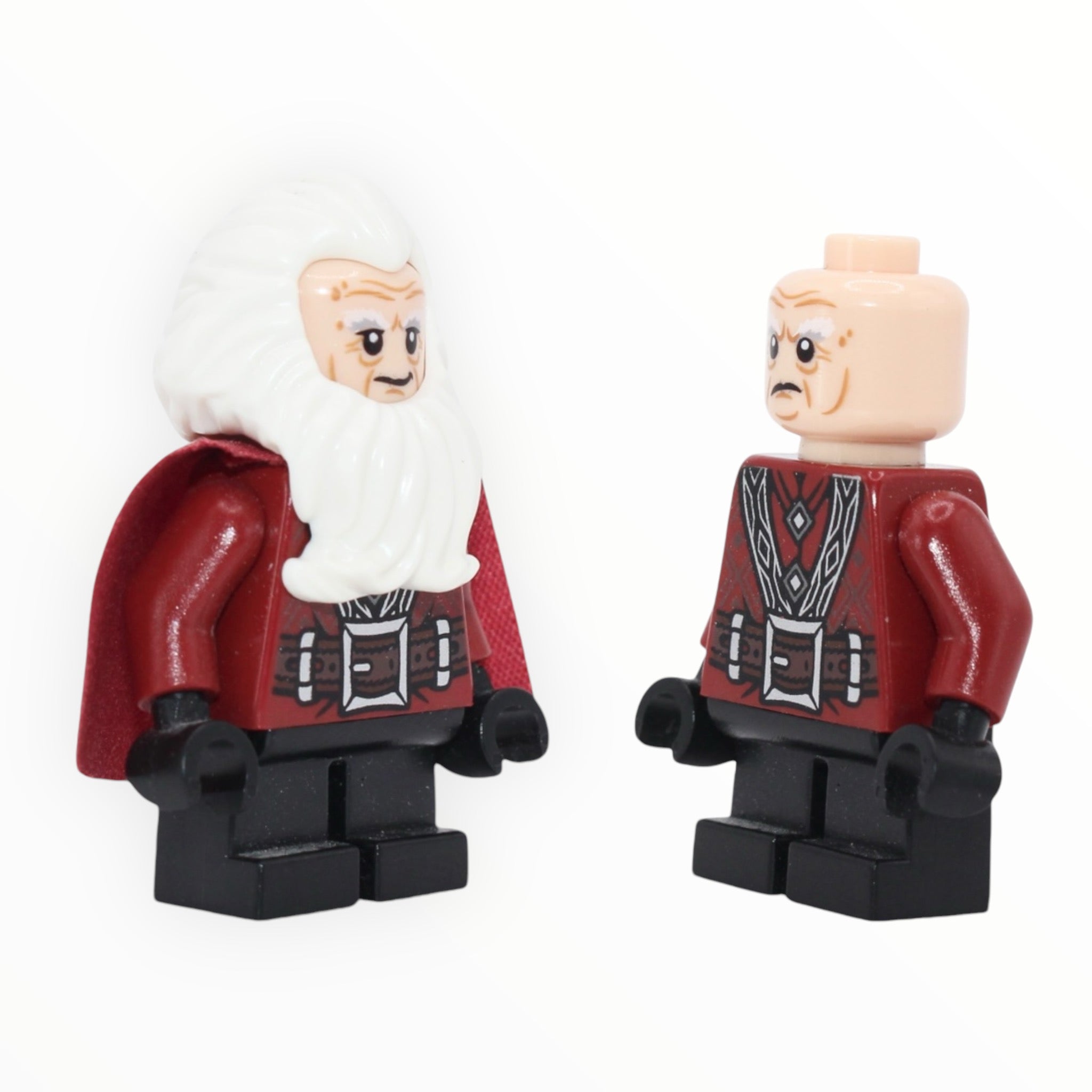 Balin the Dwarf (dark red short cape)