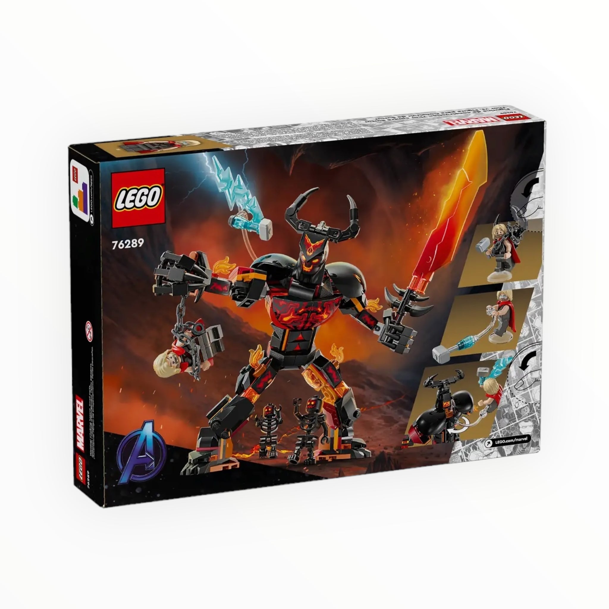 76289 Infinity Saga Thor vs. Surtur Construction Figure