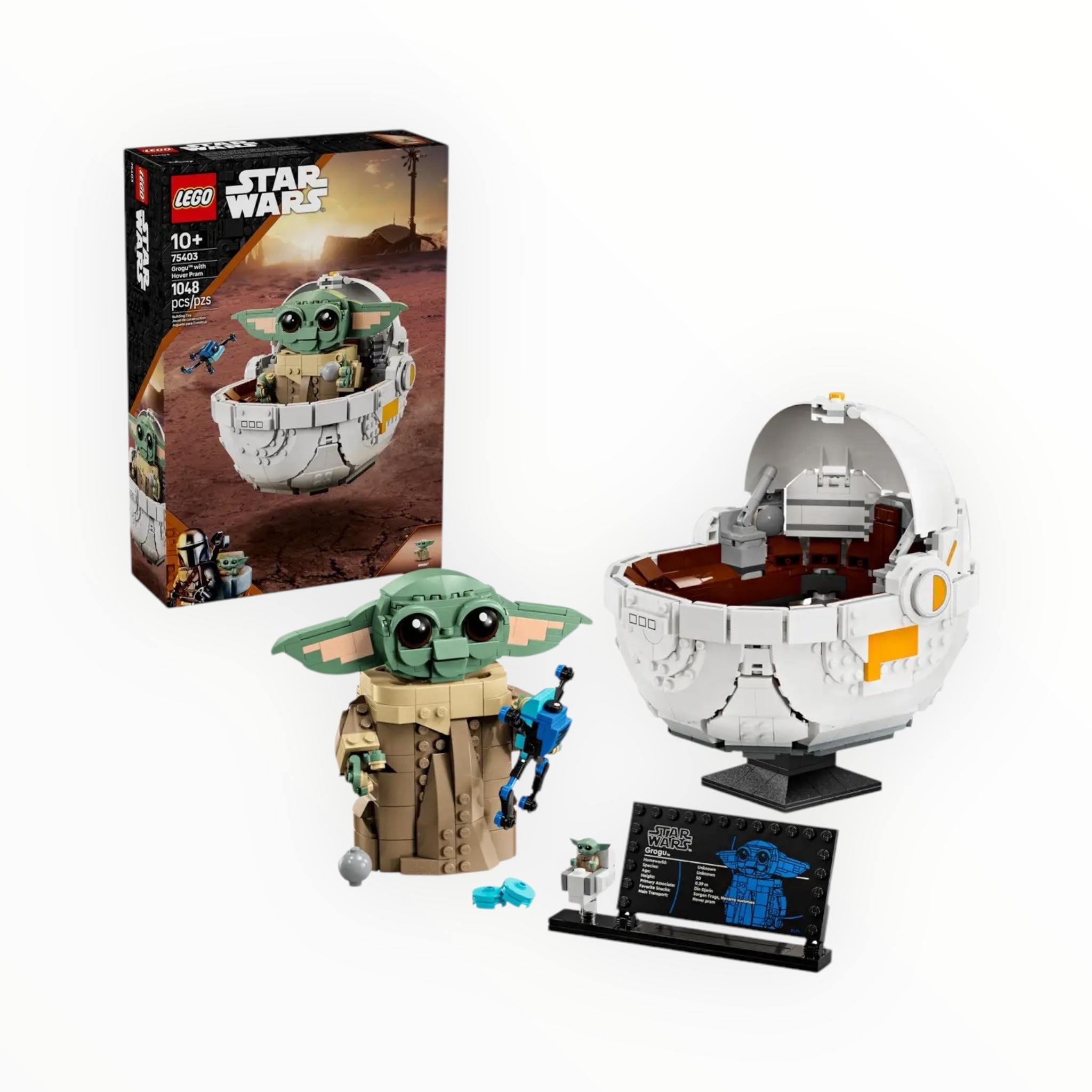 75403 Star Wars Grogu with Hover Pram