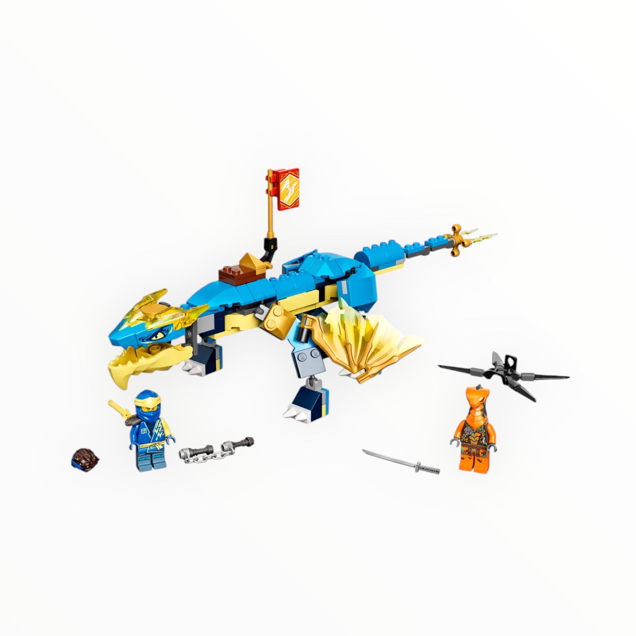 Retired Set 71760 Ninjago Jay’s Thunder Dragon EVO