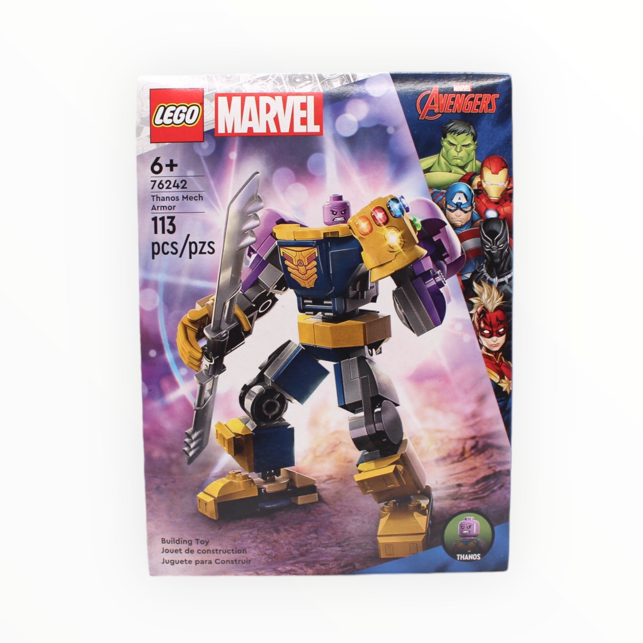 Retired Set 76242 Marvel Thanos Mech Armor