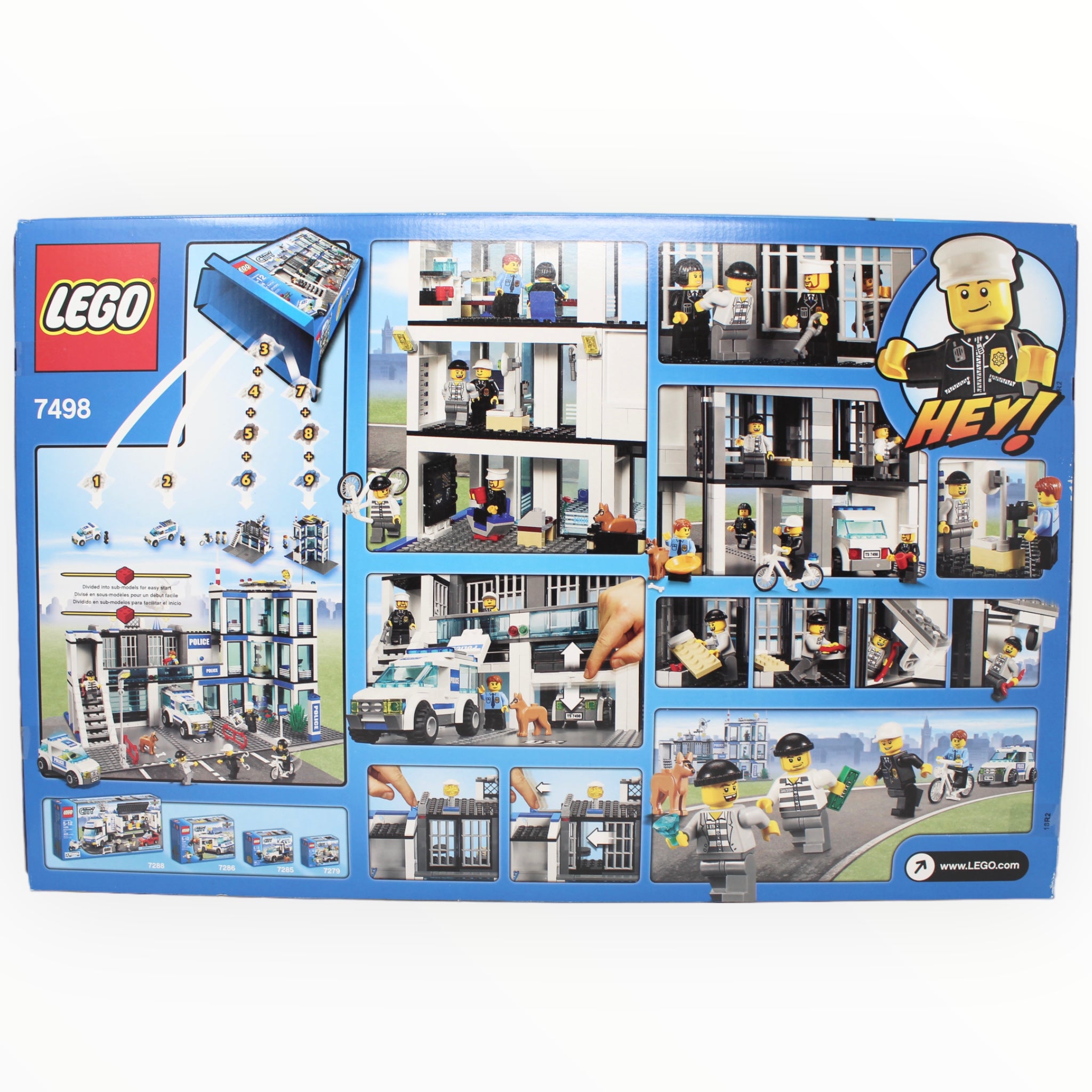 Retired Set 7498 City Police Station