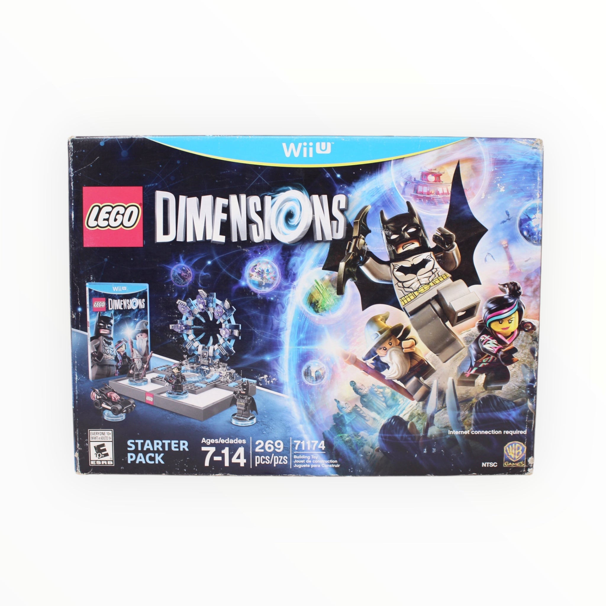 Certified Used Set 71174 Dimensions Starter Pack - Nintendo Wii U (open outer box, sealed inner packages)