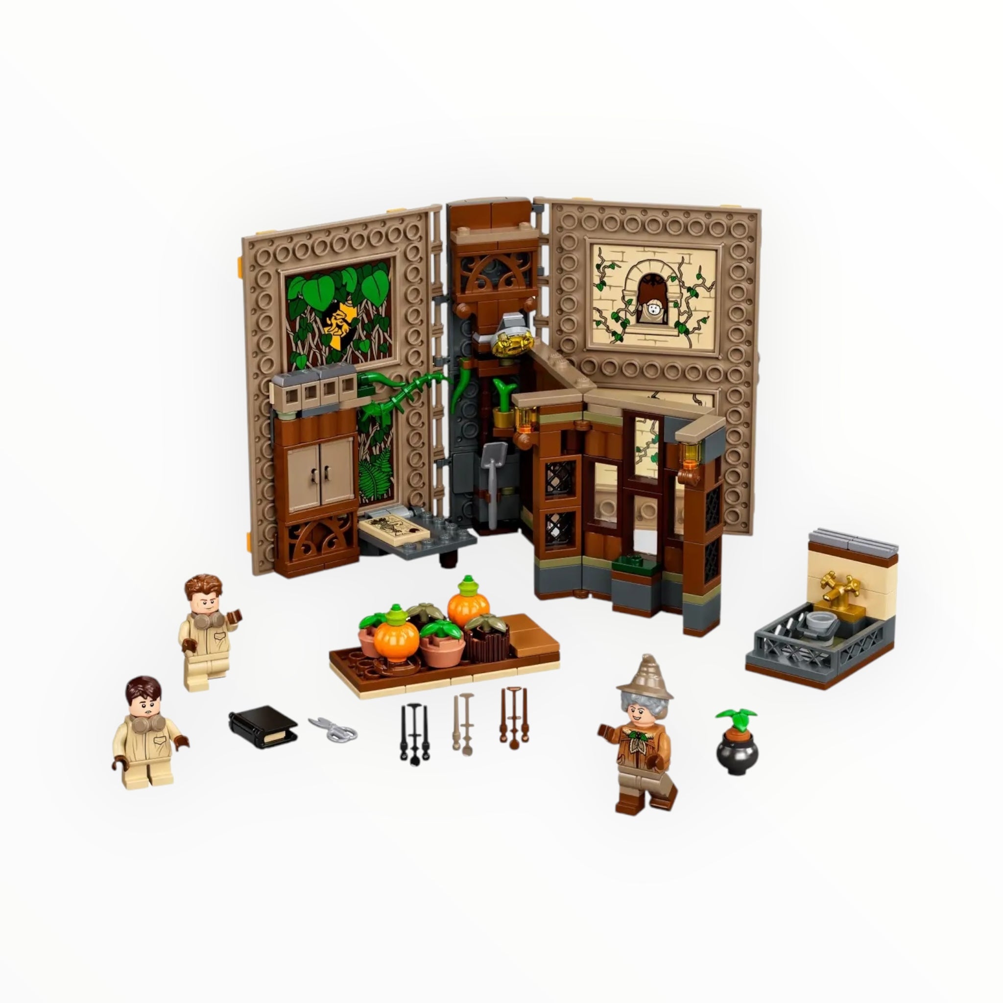 Retired Set 76384 Harry Potter Hogwarts Moment: Herbology Class