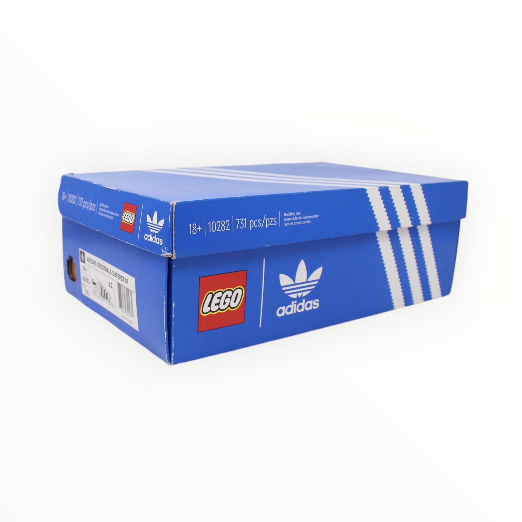 Retired Set 10282 LEGO adidas Originals Superstar (slightly damaged box)