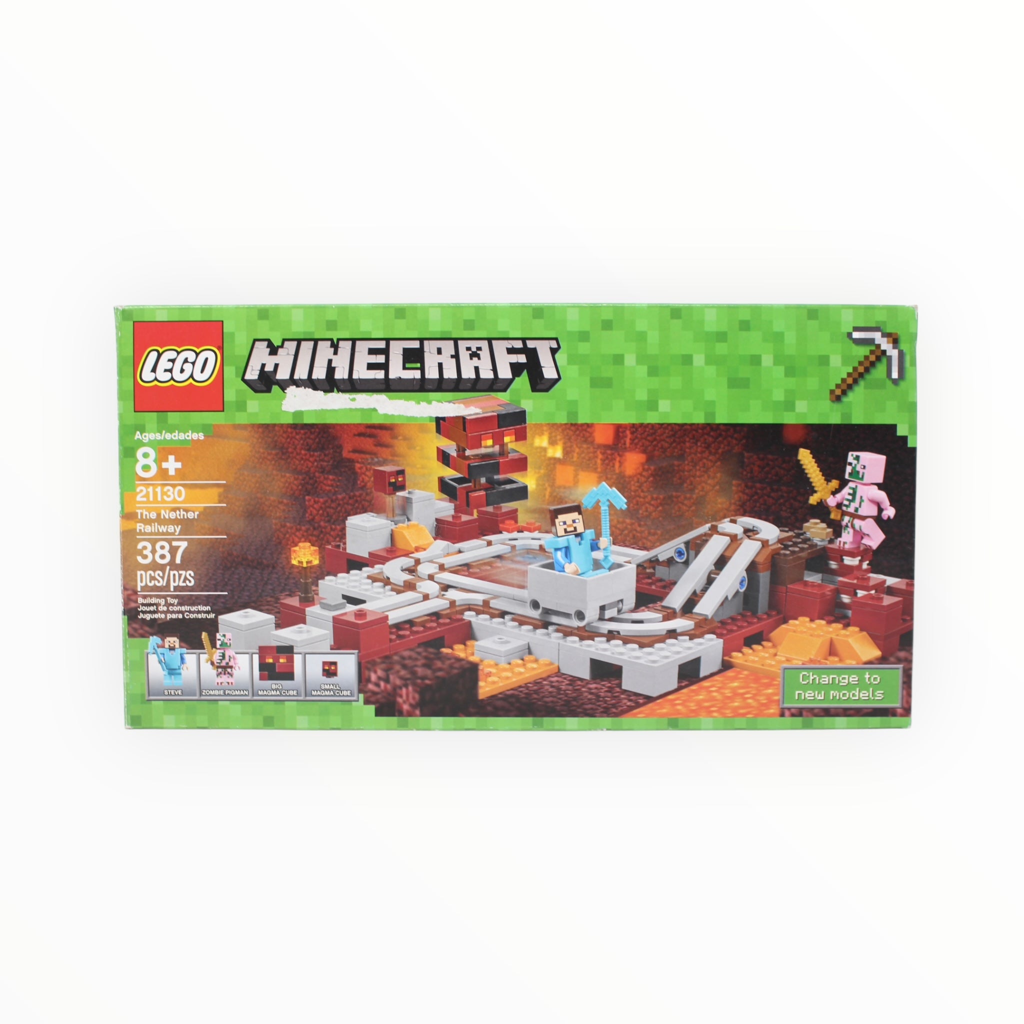 Lego 21130 minecraft the nether railway fashion