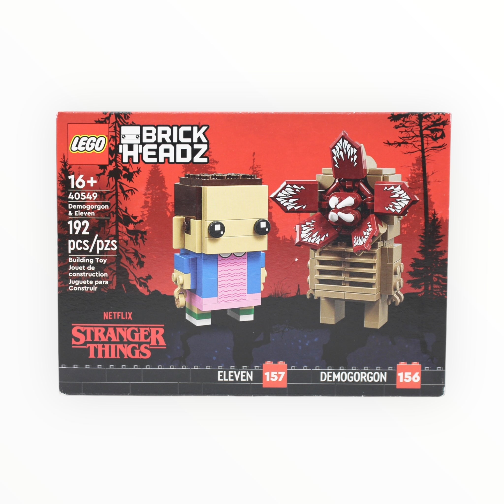 Demogorgan + Eleven Brickheadz hotsell #40549