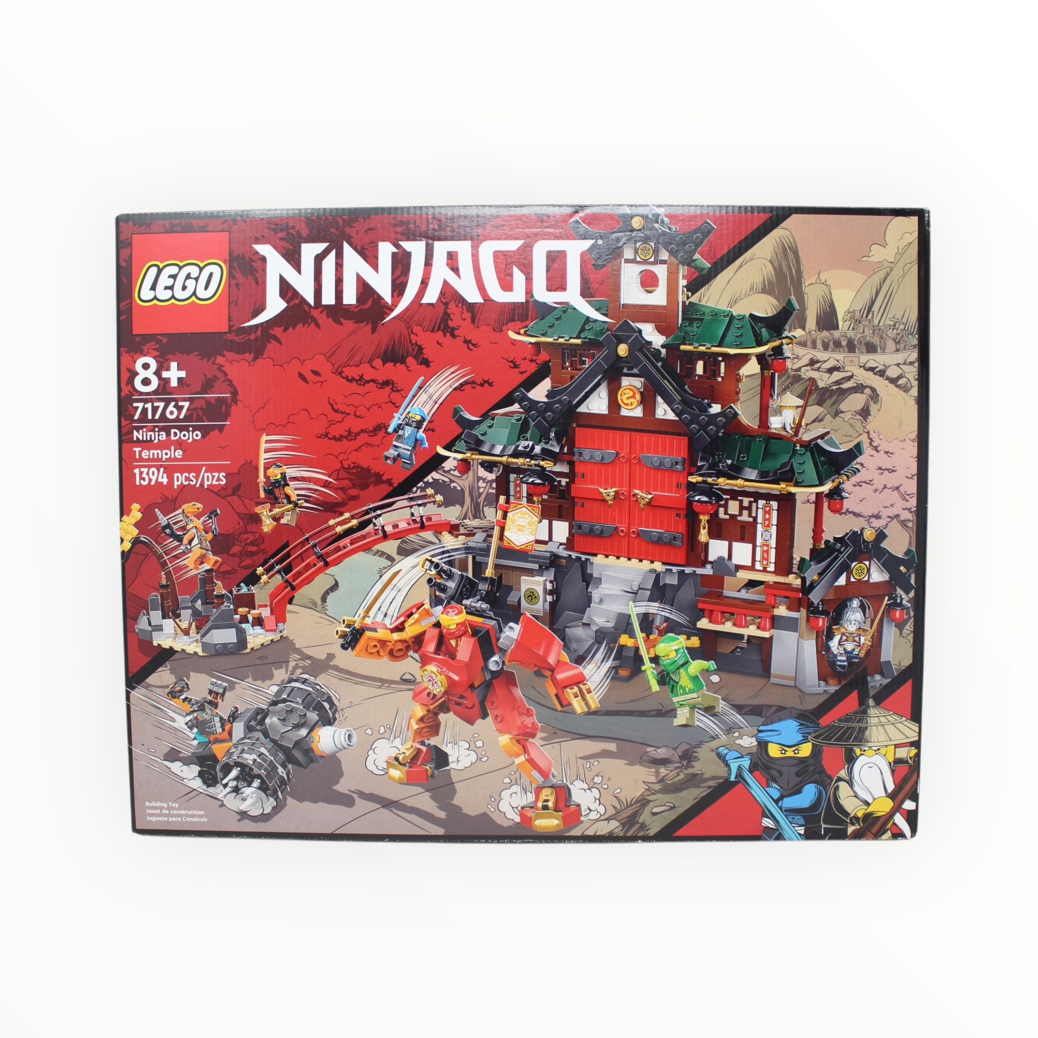 Retired Set 71767 Ninjago Ninja Dojo Temple (damaged box)