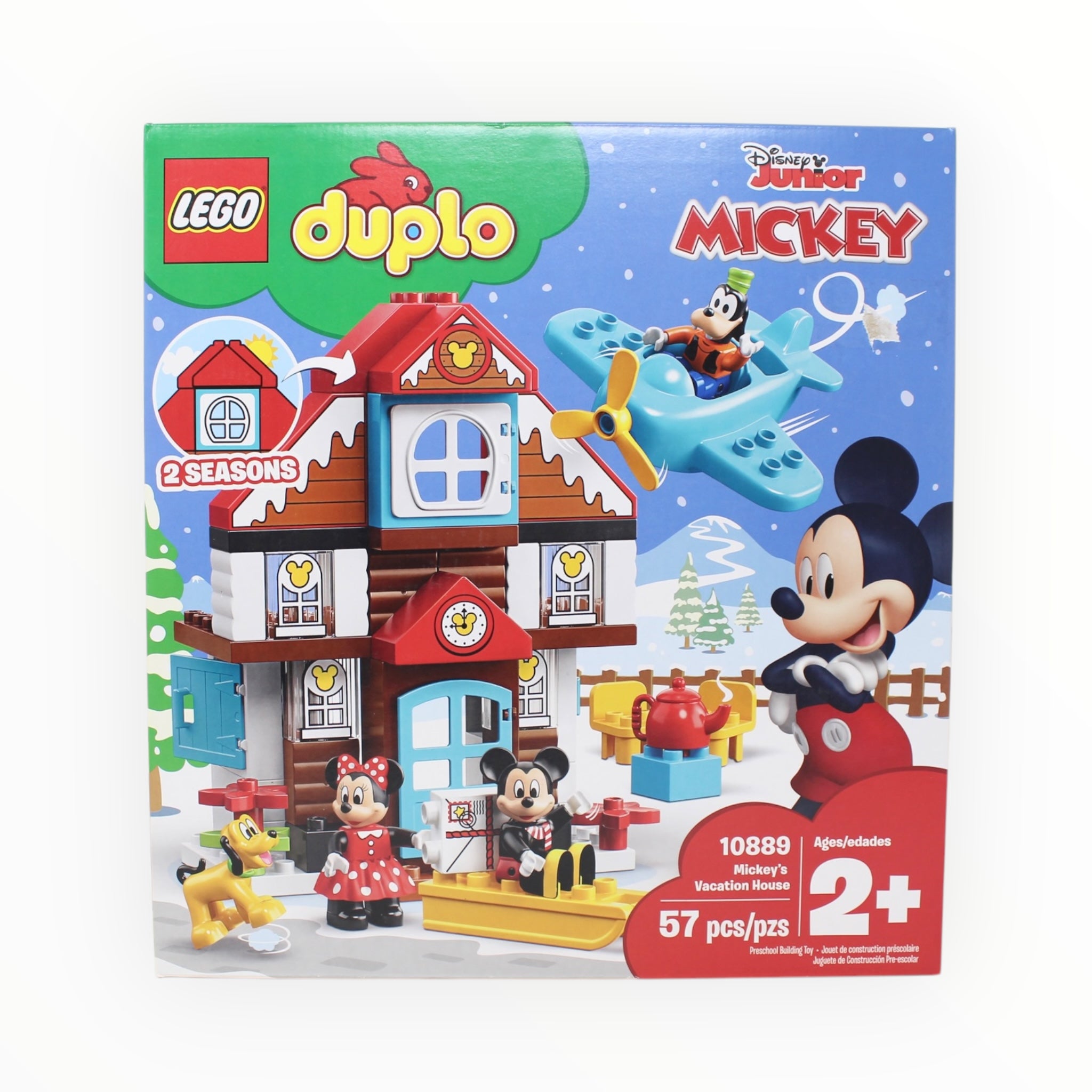 Retired Set 10889 DUPLO Mickey’s Vacation House (slight damage)