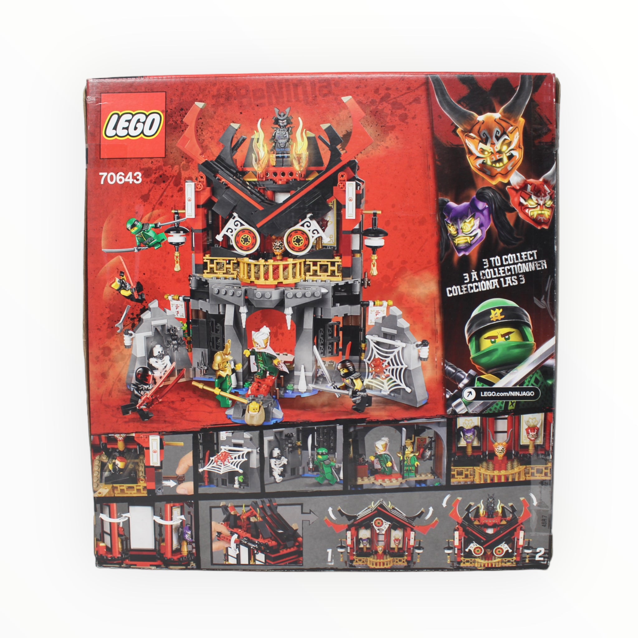 Certified Used Set 70643 Ninjago Temple of Resurrection