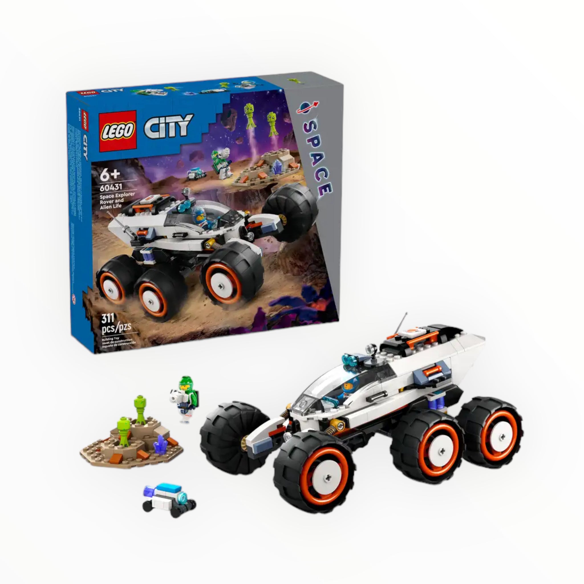 60431 City Space Explorer Rover and Alien Life