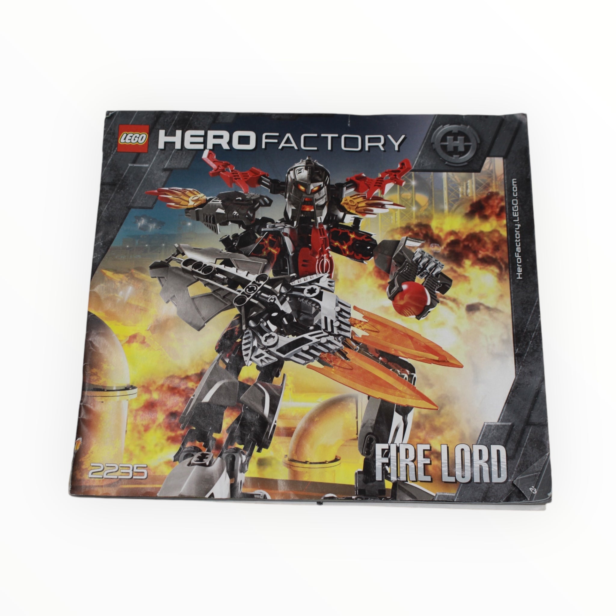 Used Set 2235 Hero Factory Fire Lord