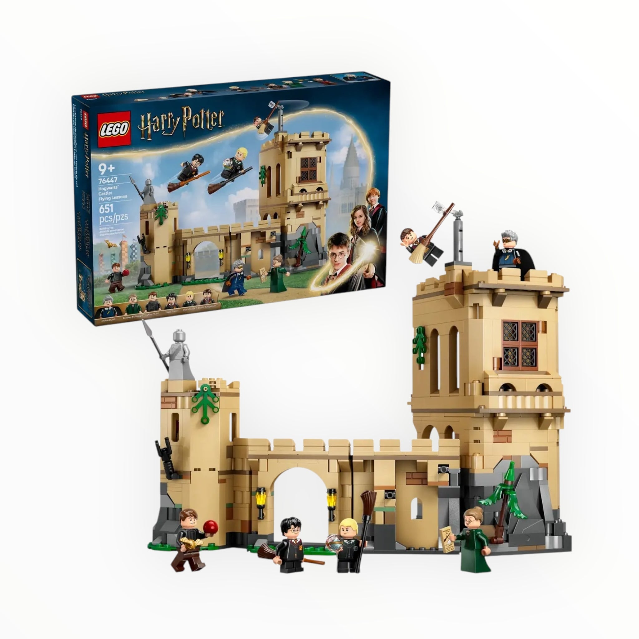 76447 Harry Potter Hogwarts Castle: Flying Lessons