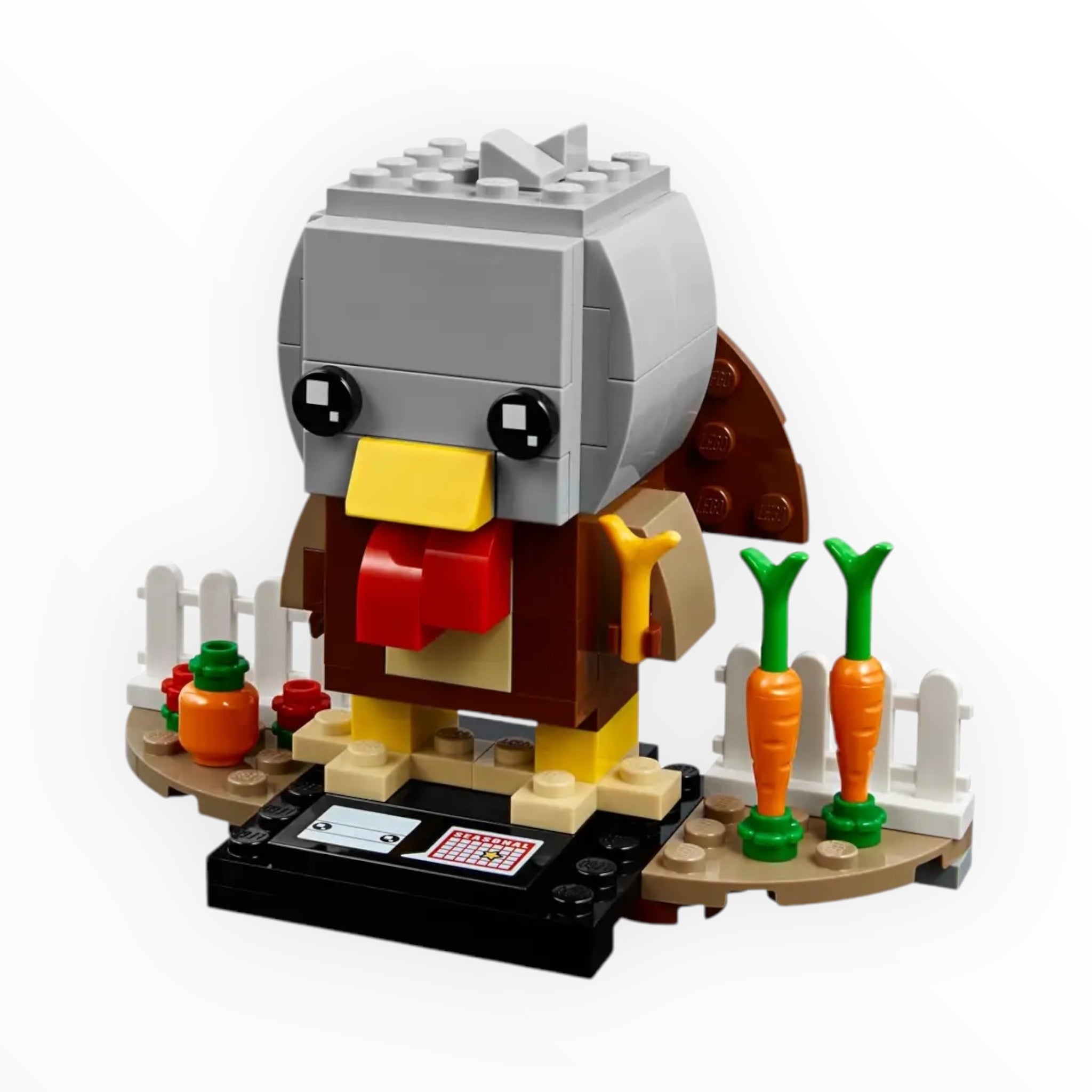 Retired Set 40273 BrickHeadz Thanksgiving Turkey