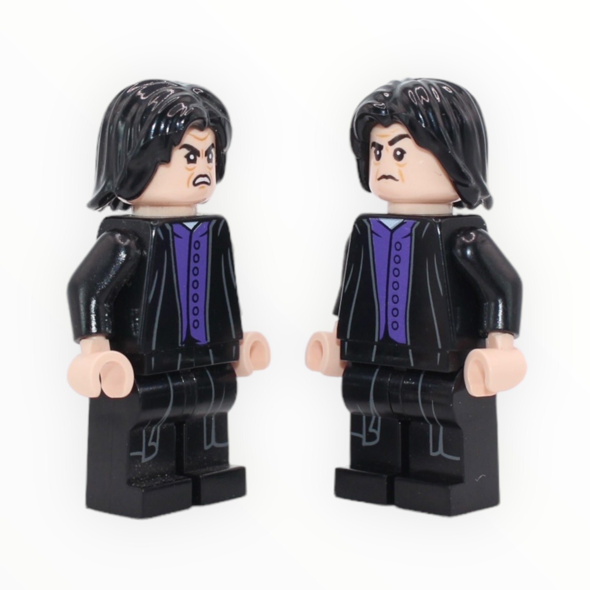 Professor Severus Snape (dark purple shirt, printed legs with NO shirt tail)