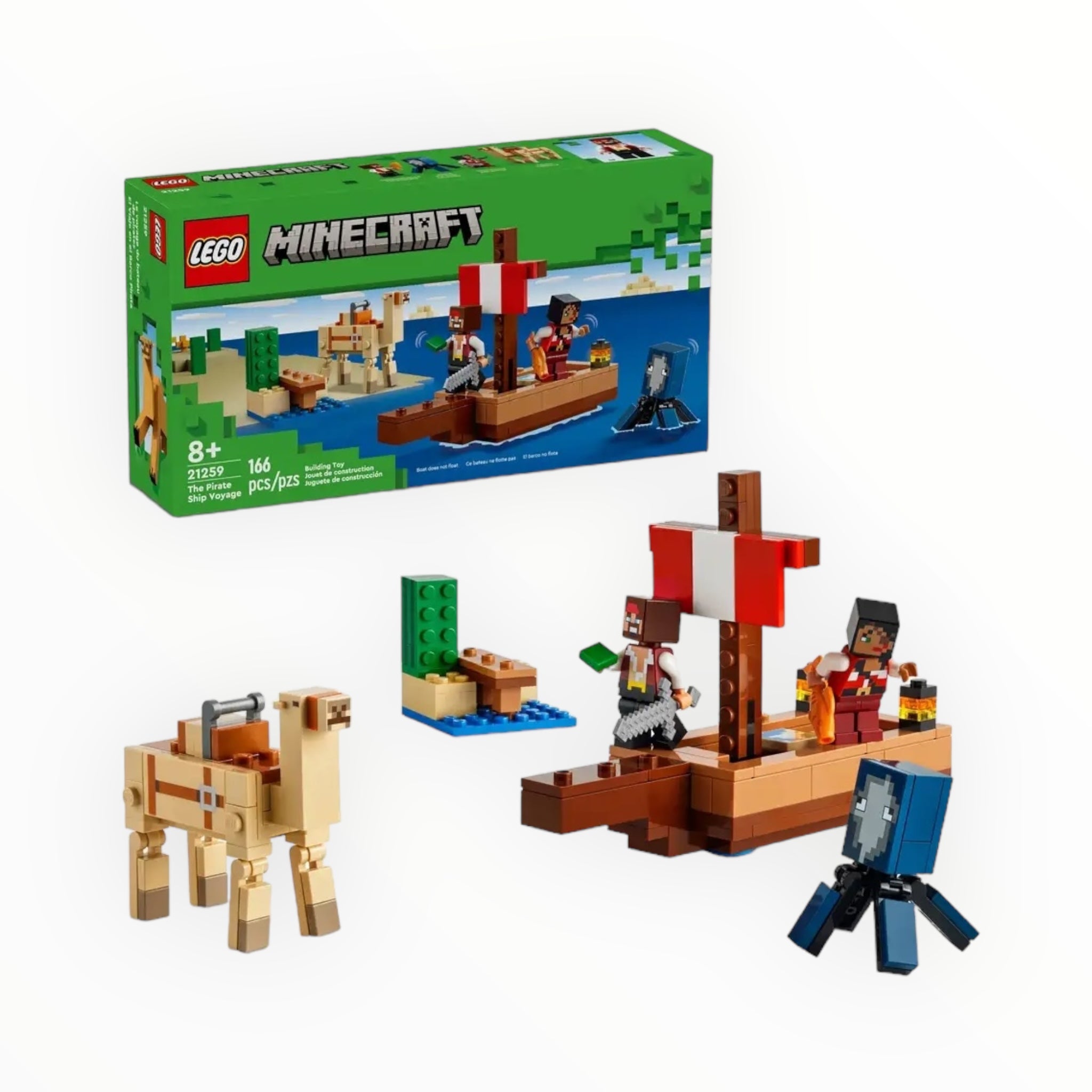 21259 Minecraft The Pirate Ship Voyage