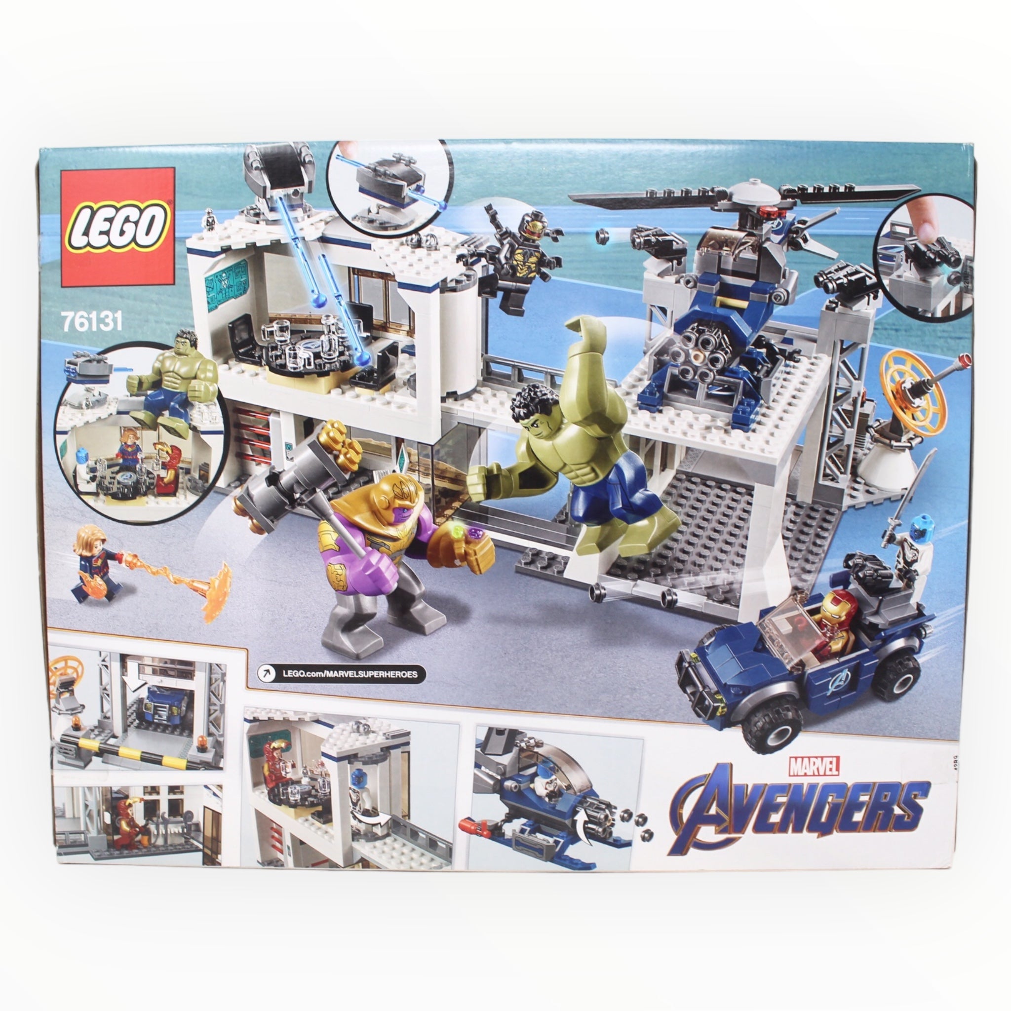 Retired Set 76131 Marvel Avengers Compound Battle