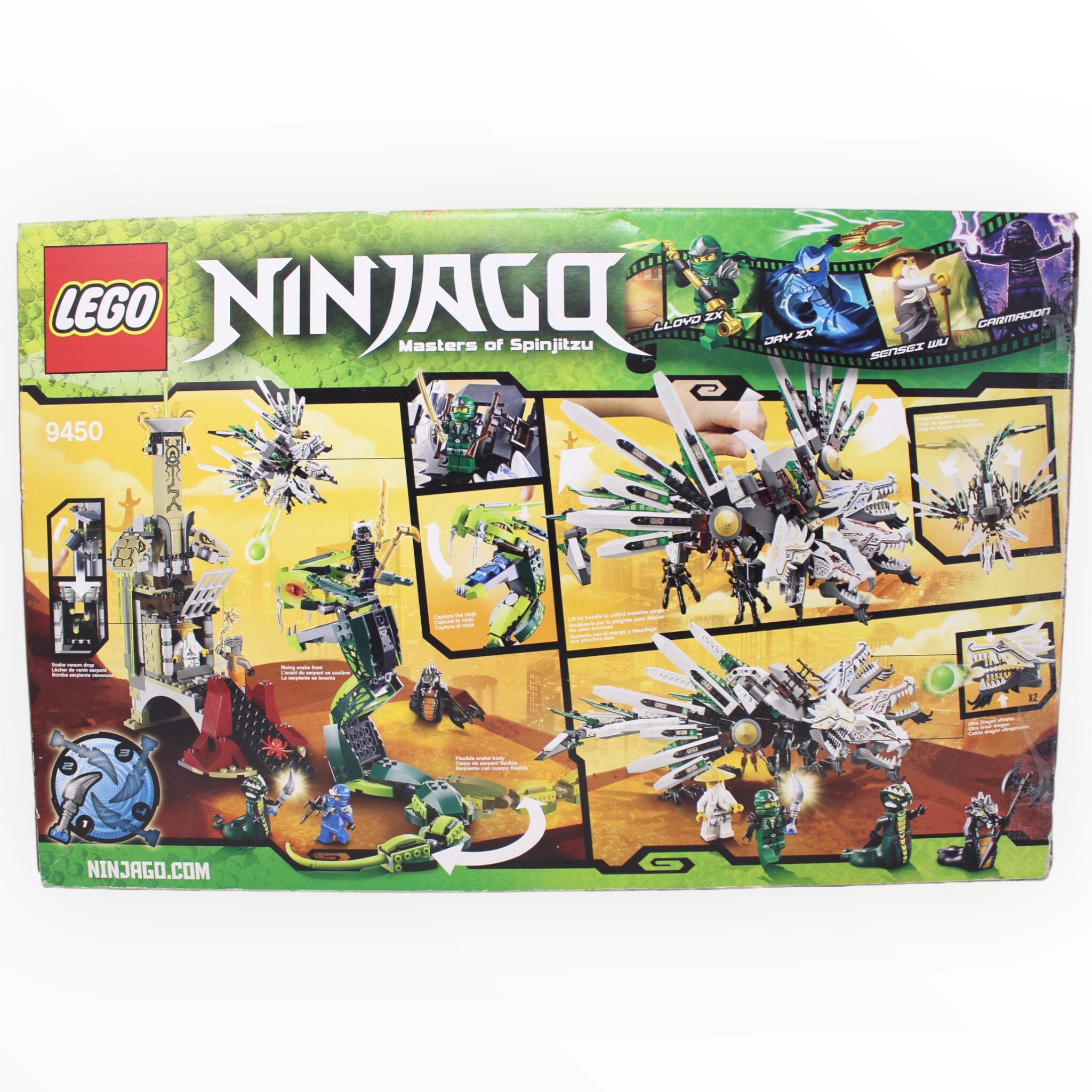 Lego ninjago 9450 discount epic dragon battle