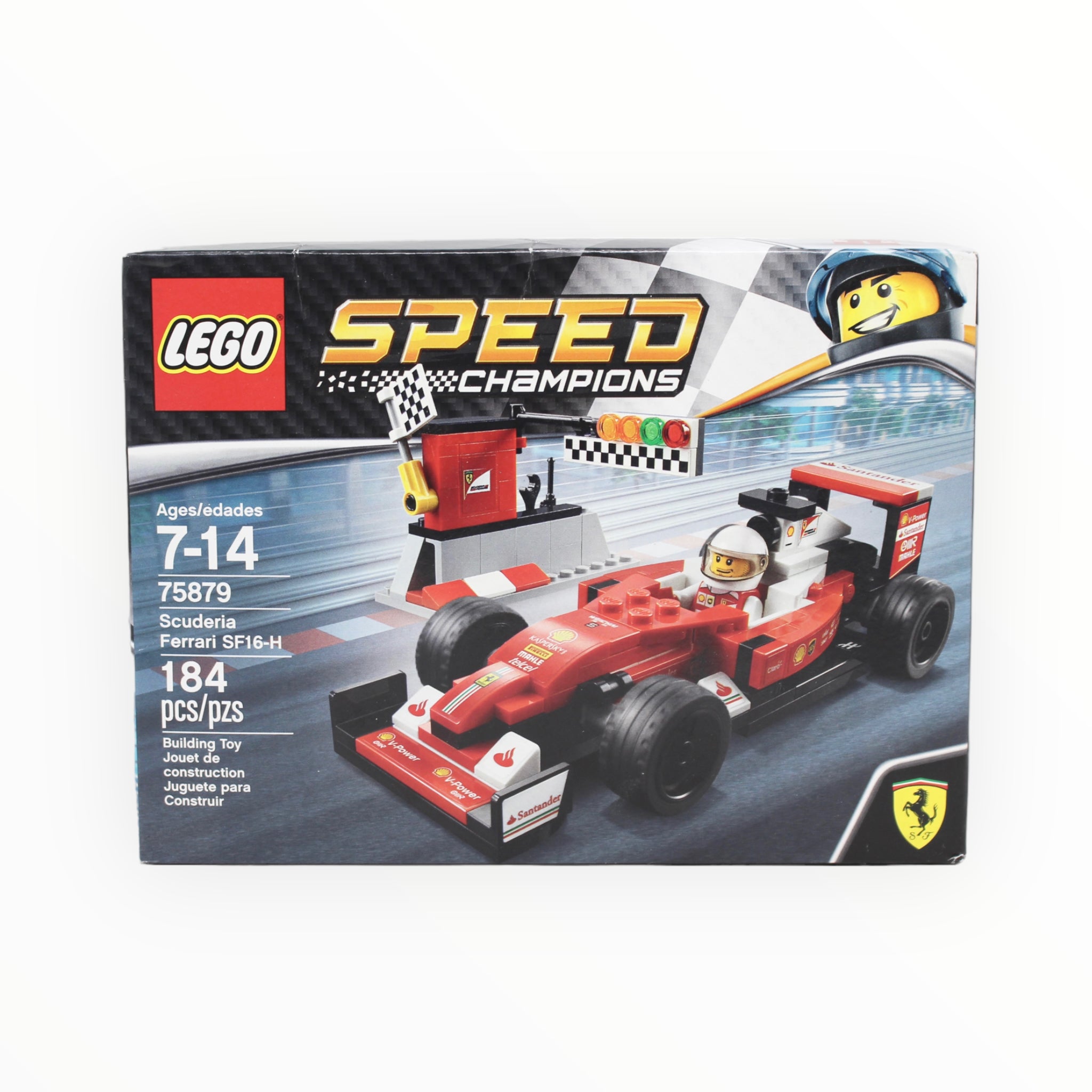 Retired Set 75879 Speed Champions Scuderia Ferrari SF16 H