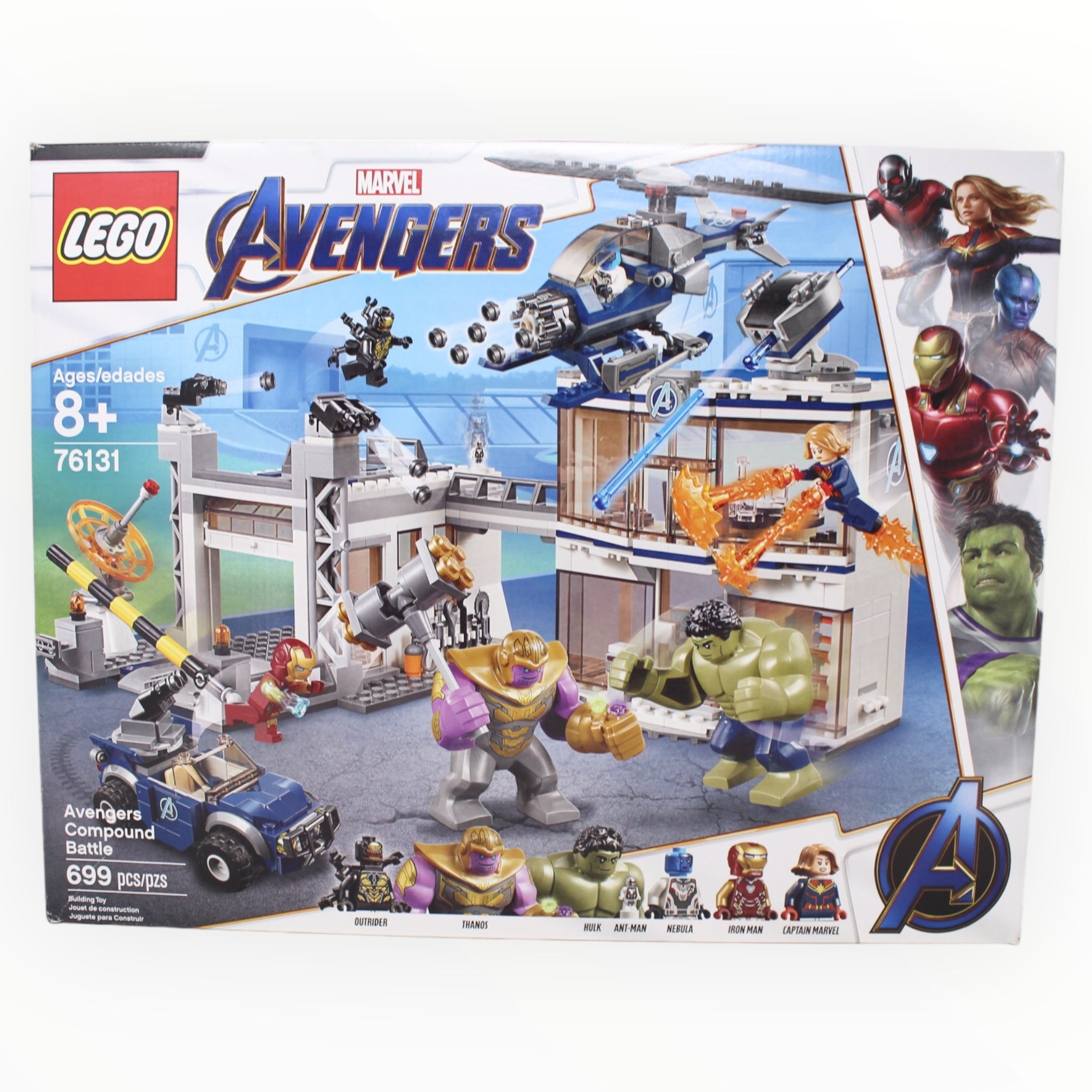 Retired Set 76131 Marvel Avengers Compound Battle