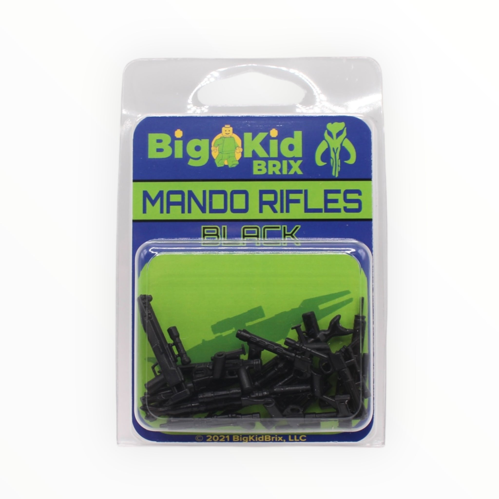 BigKidBrix Mando Weapon Packs (pick a pack and color)