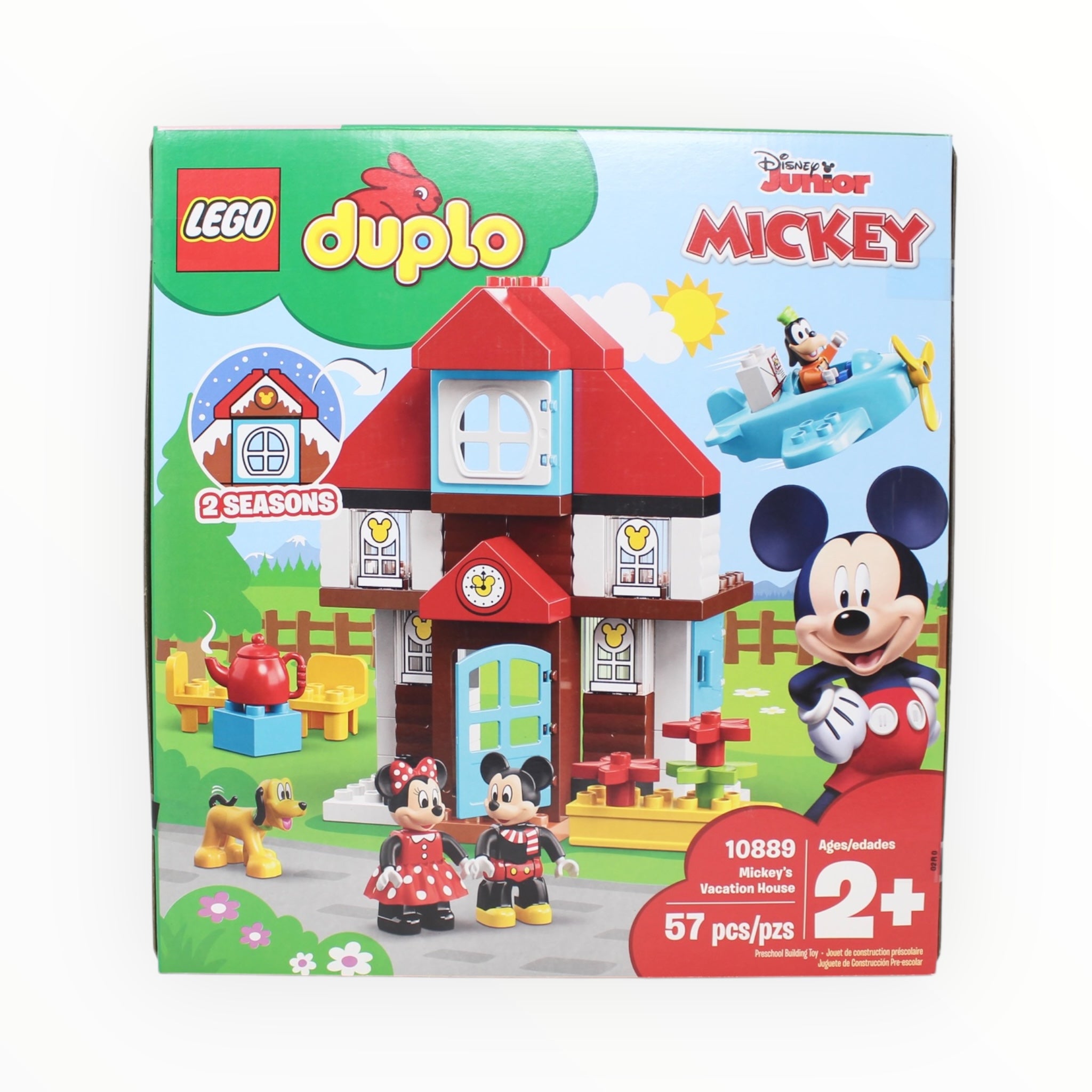 Retired Set 10889 DUPLO Mickey’s Vacation House (slight damage)