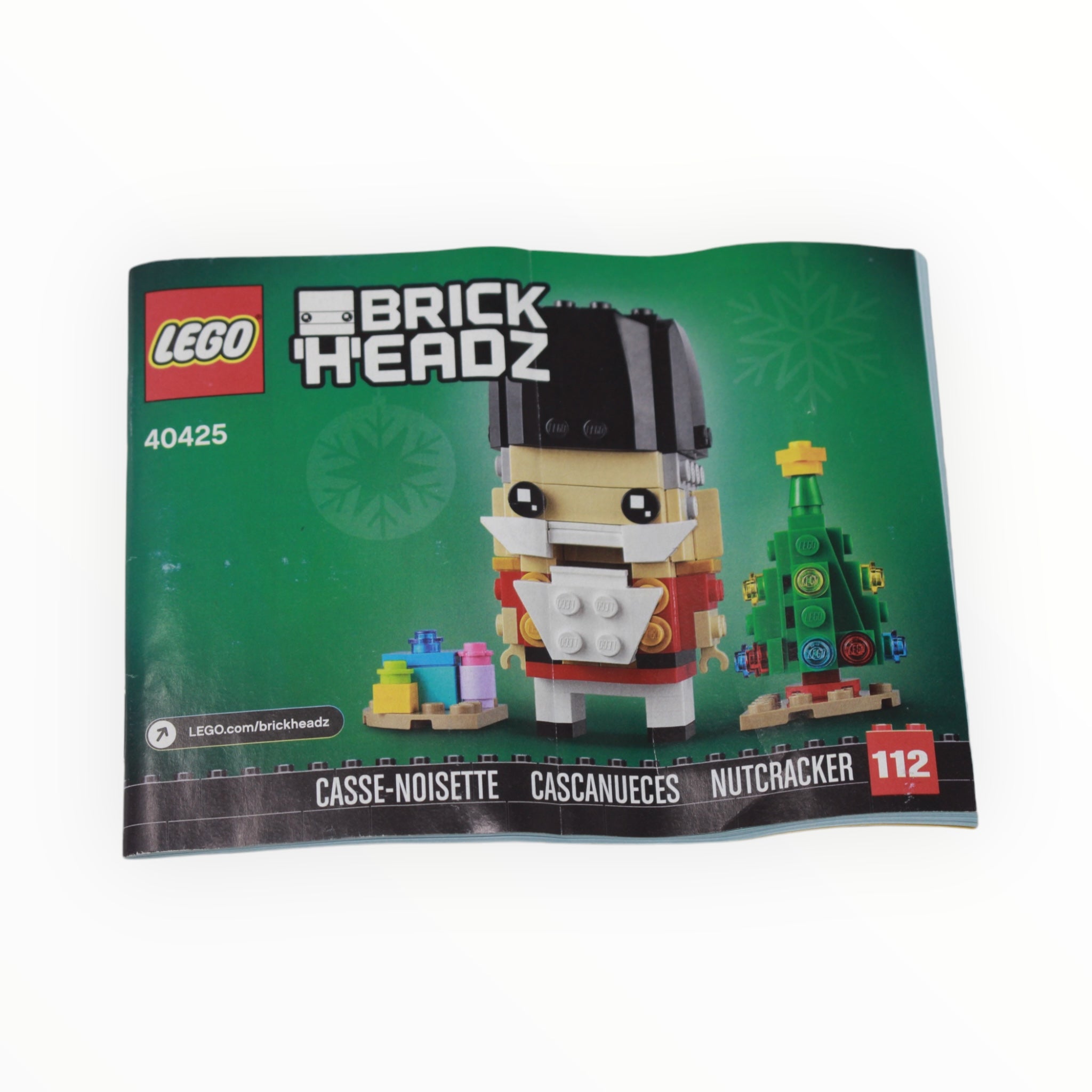 Used Set 40425 BrickHeadz Nutcracker